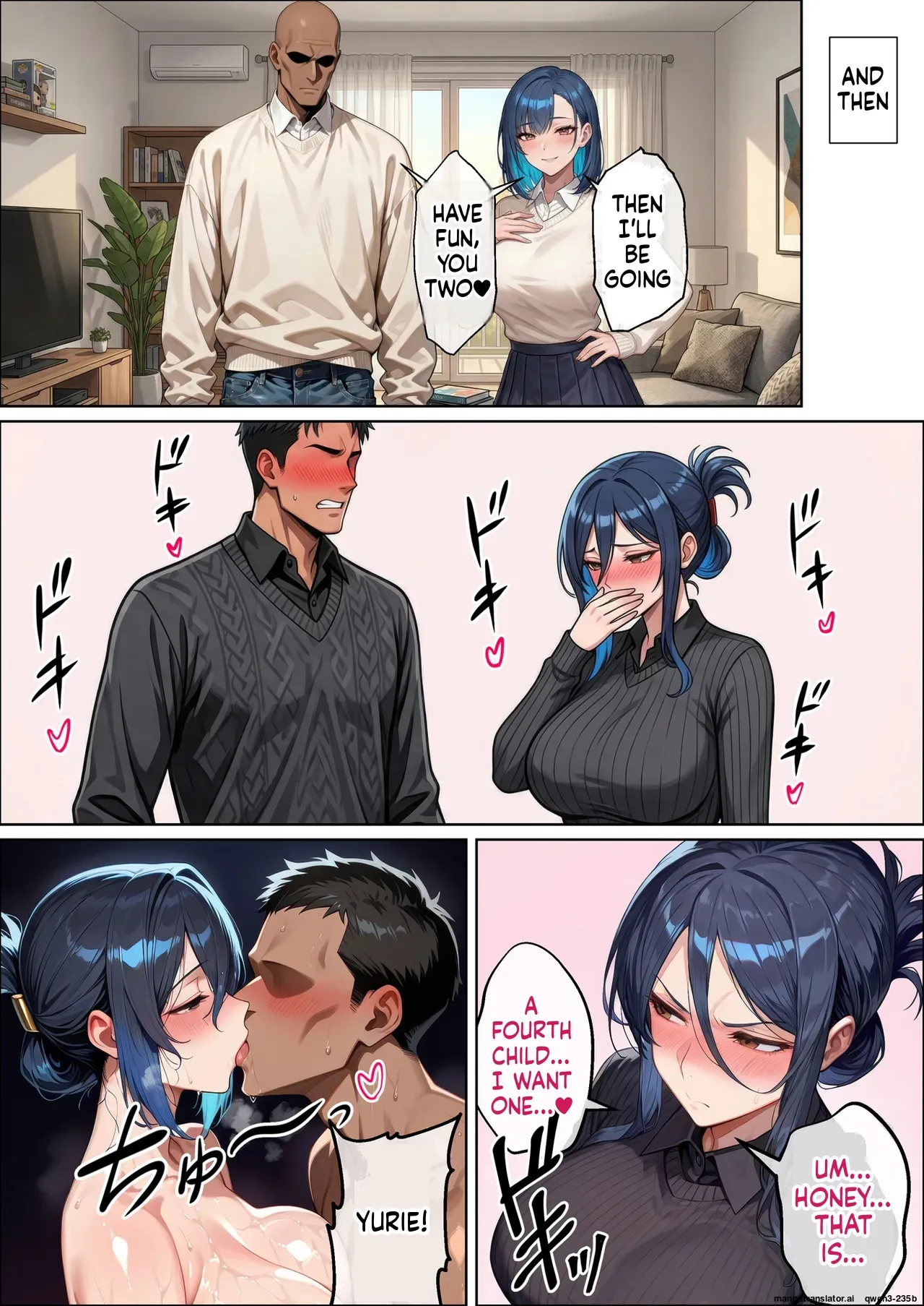 Saikonshita kyonyuuzumatono tanezuke junaisexwa saikoni kimochi ii Omine yurieno baai (Spanish) MTL Page 41