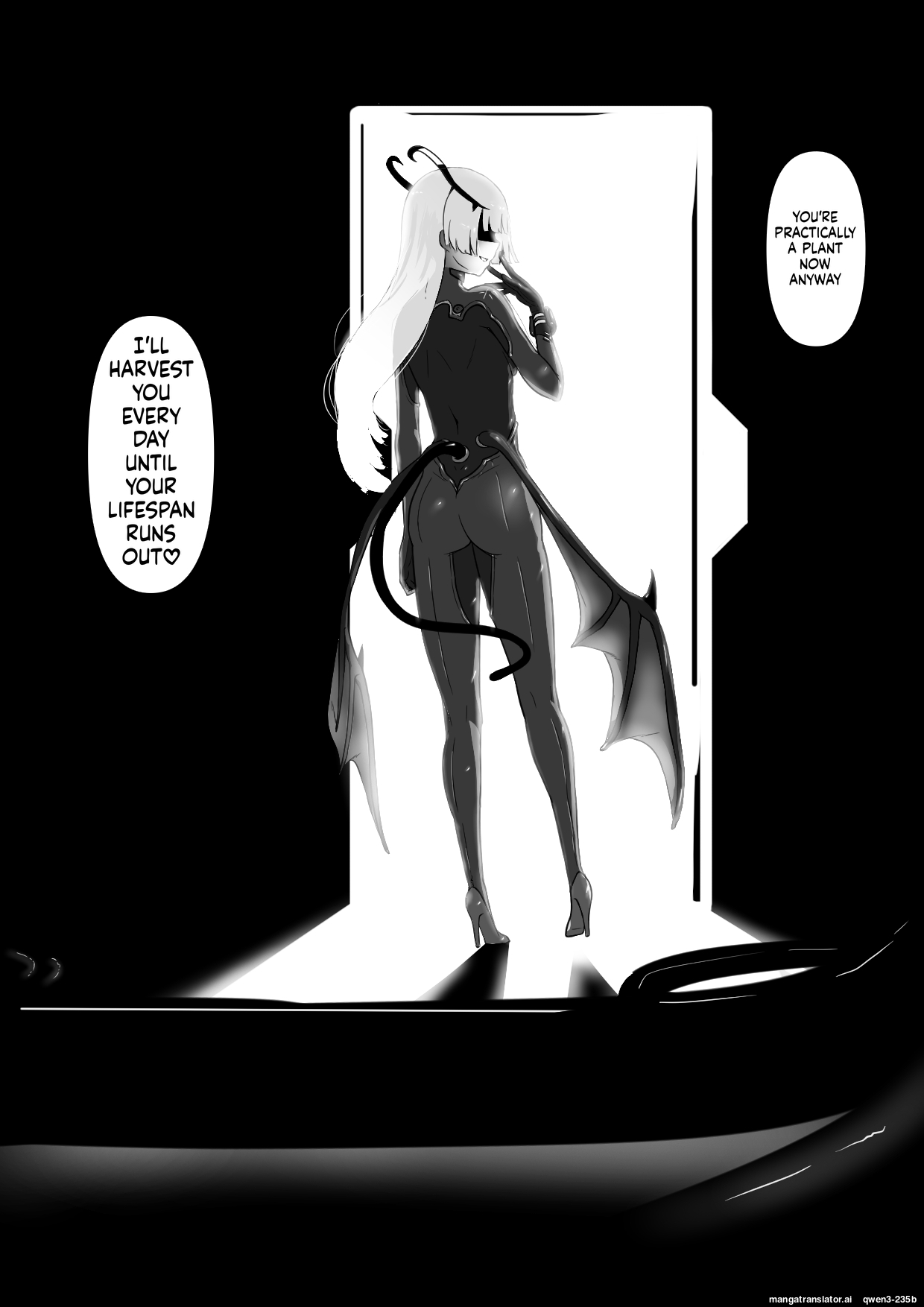 [Permission (Zandoro)]Chikyuugai Seimeitai (Succubus) ni Kiseitai o Ochinchin ni Uetsukerareru Ohanashi(SCANMTL) Page 24