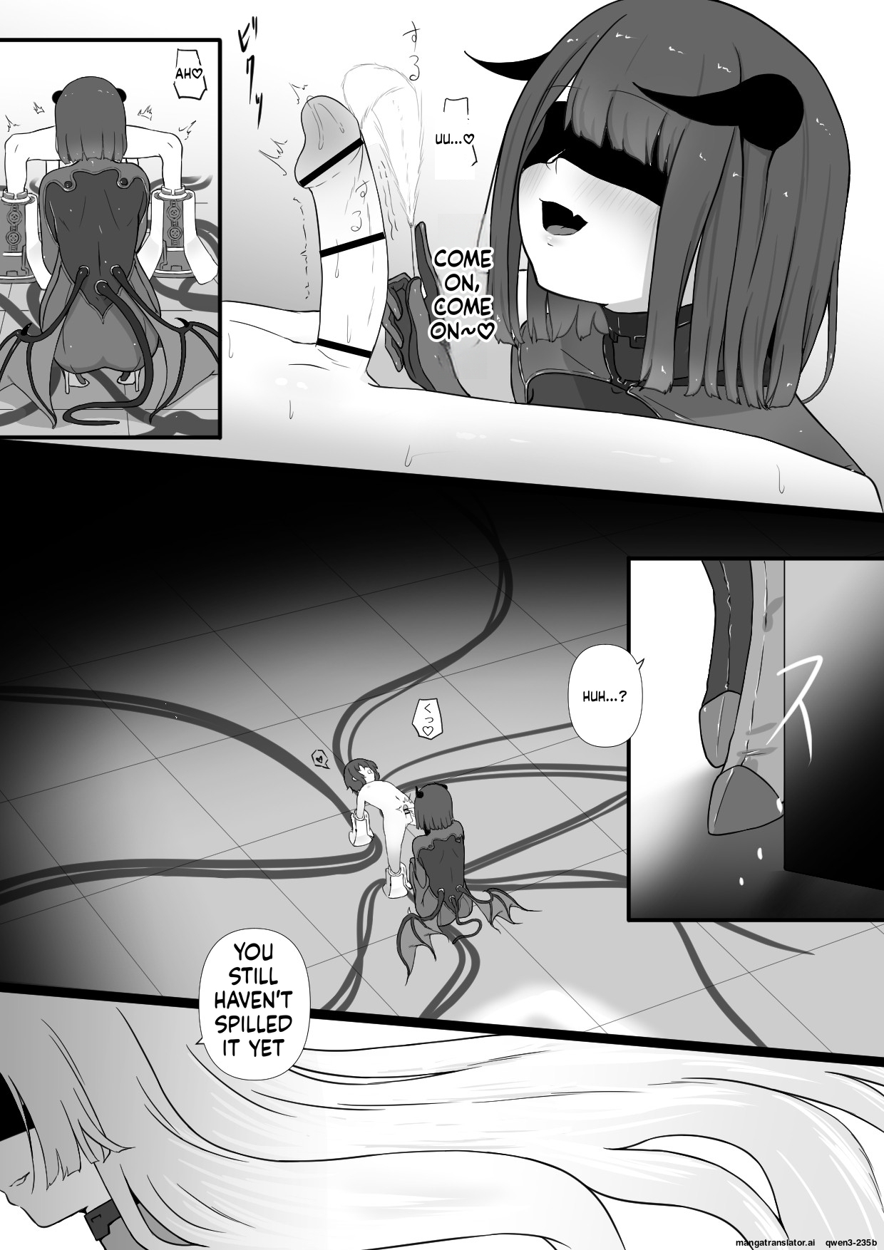 [Permission (Zandoro)]Chikyuugai Seimeitai (Succubus) ni Kiseitai o Ochinchin ni Uetsukerareru Ohanashi(SCANMTL) Page 3