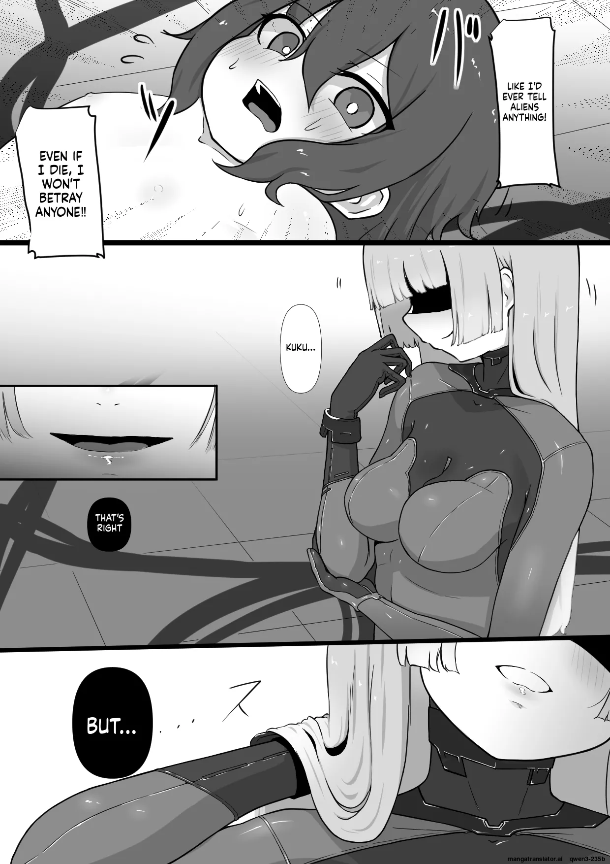 [Permission (Zandoro)]Chikyuugai Seimeitai (Succubus) ni Kiseitai o Ochinchin ni Uetsukerareru Ohanashi(SCANMTL) Page 6