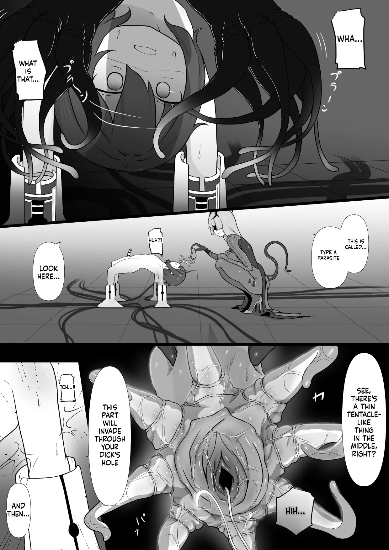 [Permission (Zandoro)]Chikyuugai Seimeitai (Succubus) ni Kiseitai o Ochinchin ni Uetsukerareru Ohanashi(SCANMTL) Page 8