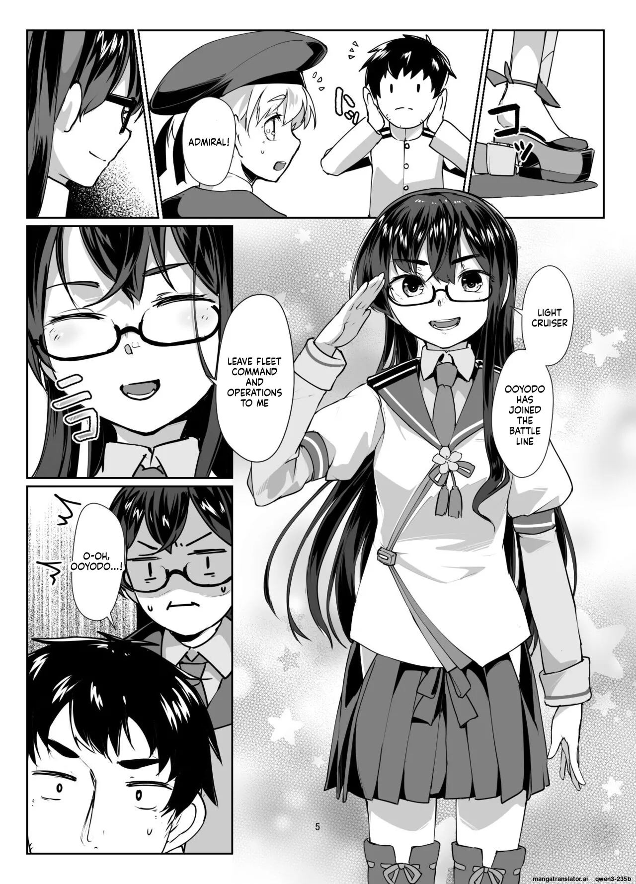 [face to face (ryoattoryo)]Ooyodo x2 to Daily Ninmu(Kantai Collection -KanColle-) [Digital] (SCANMTL) Page 4