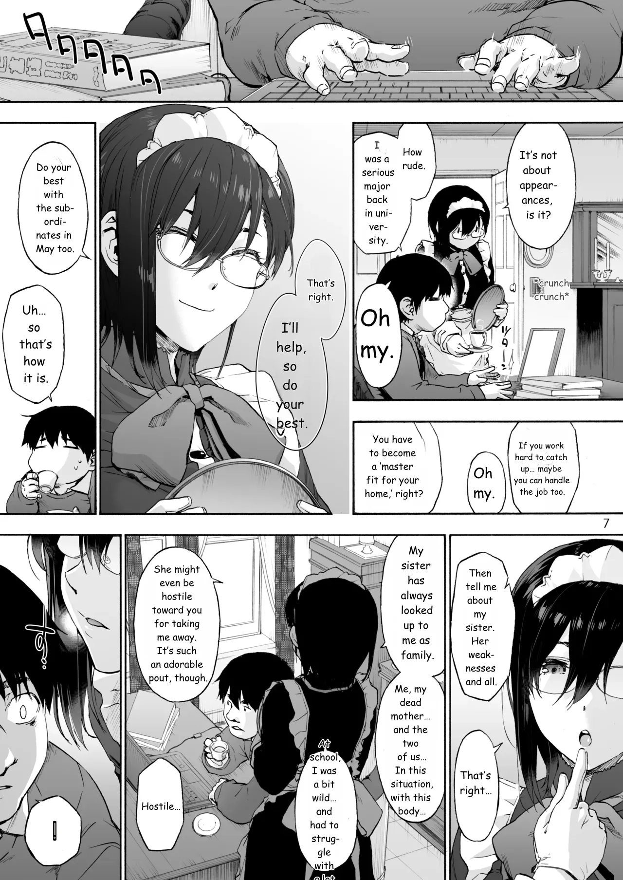 Sousou meikan Futanari Maidsan wa Seiyoku ga Tsuyoi Page 51