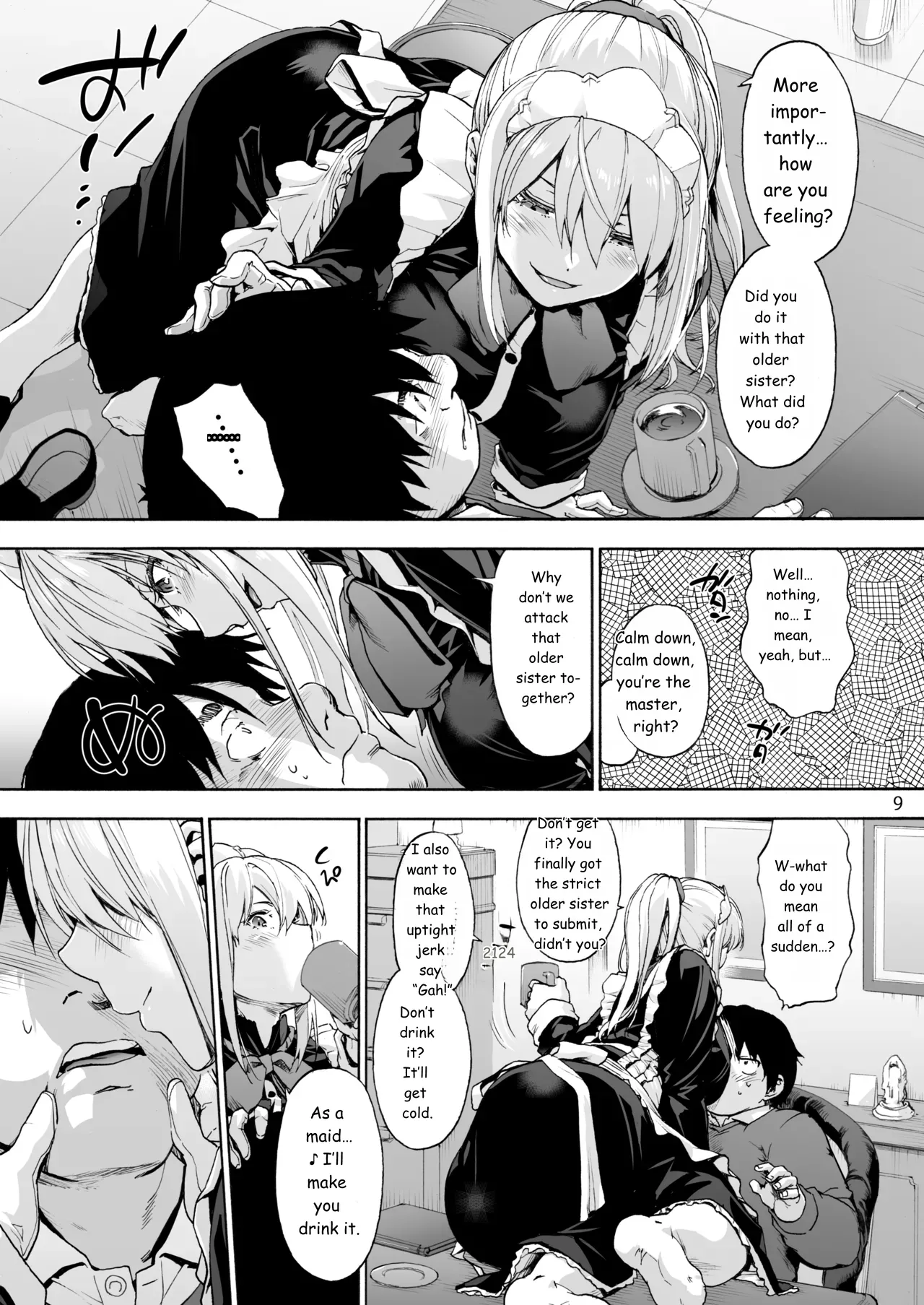 Sousou meikan Futanari Maidsan wa Seiyoku ga Tsuyoi Page 53