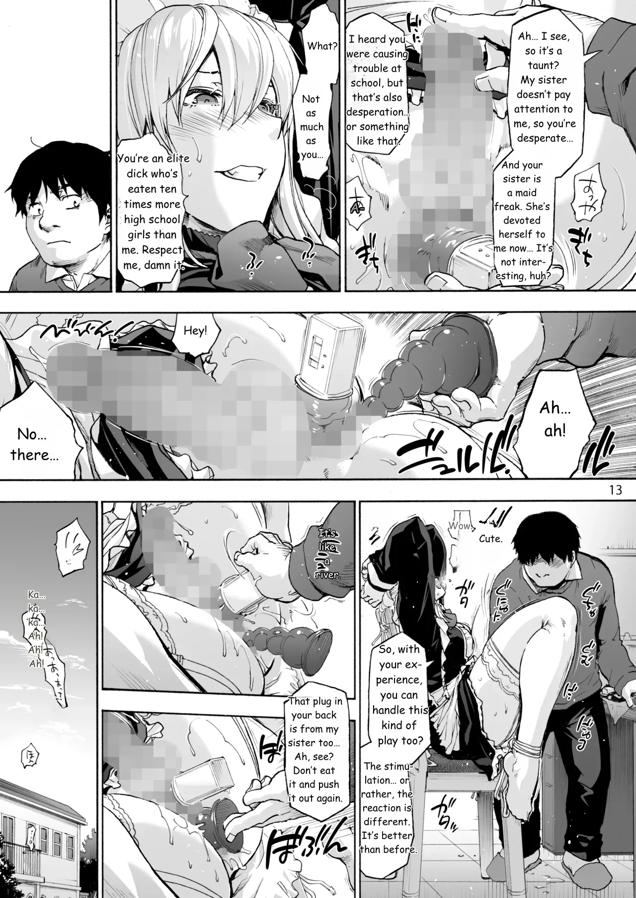 Sousou meikan Futanari Maidsan wa Seiyoku ga Tsuyoi Page 57