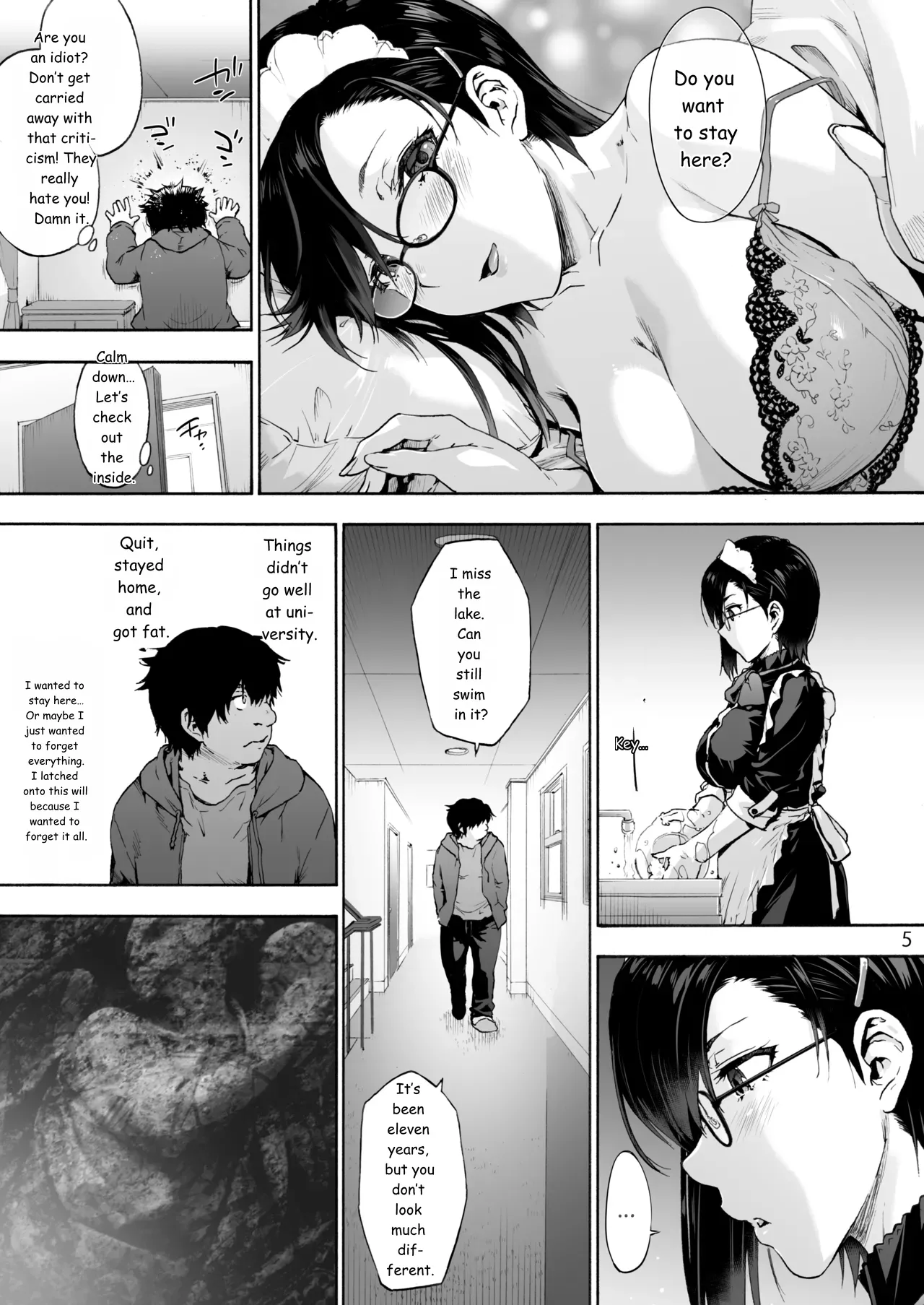 Sousou meikan Futanari Maidsan wa Seiyoku ga Tsuyoi Page 7