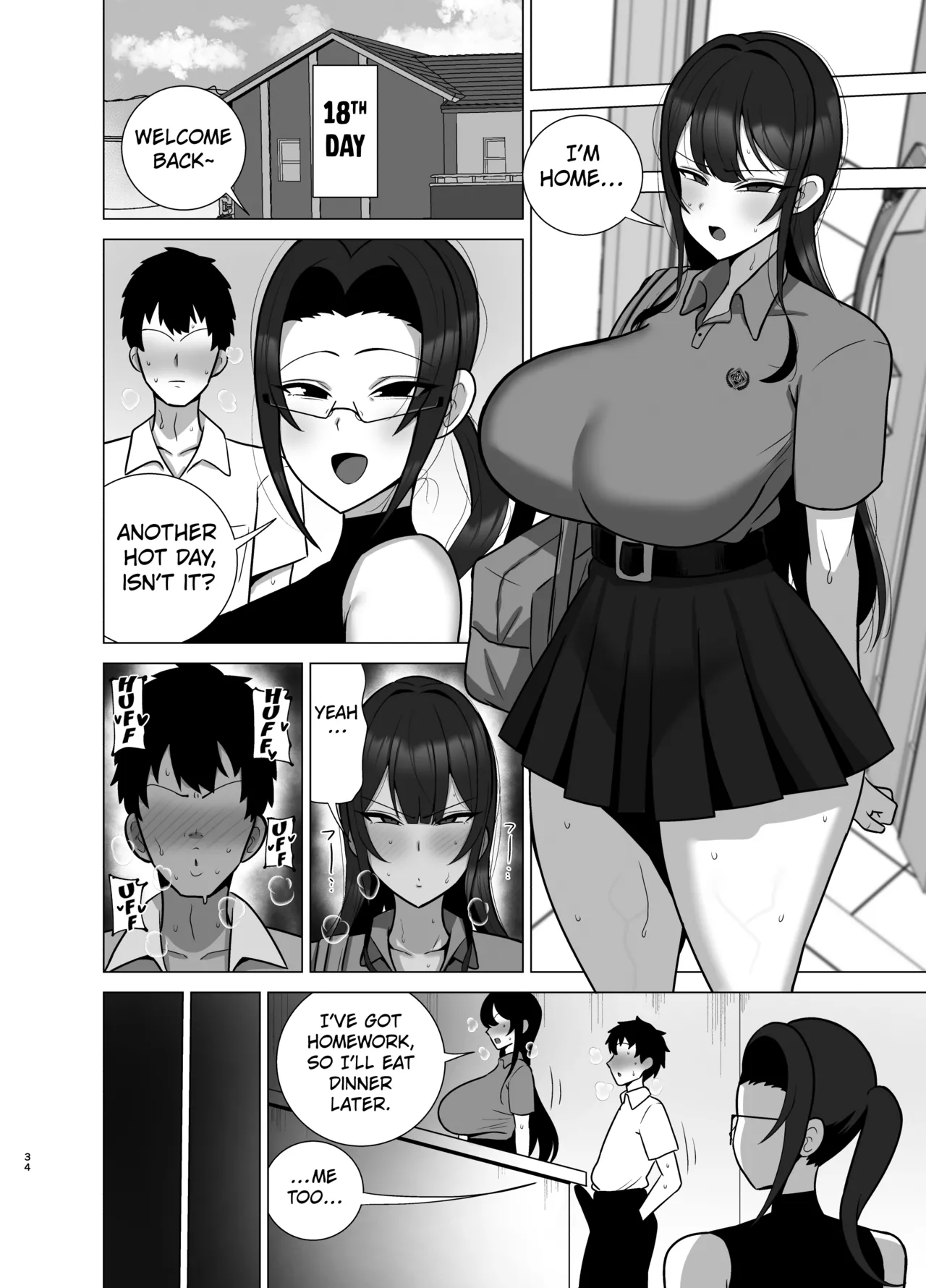 [Tokkuni Tokku (Shamidou Maichimonji)]Ane to Otouto wa 30-Nichi go ni Sex Suru. | The Big Sister and Her Little Brother Will Have Sex in 30 Days[English] [Kuraudo] Page 33