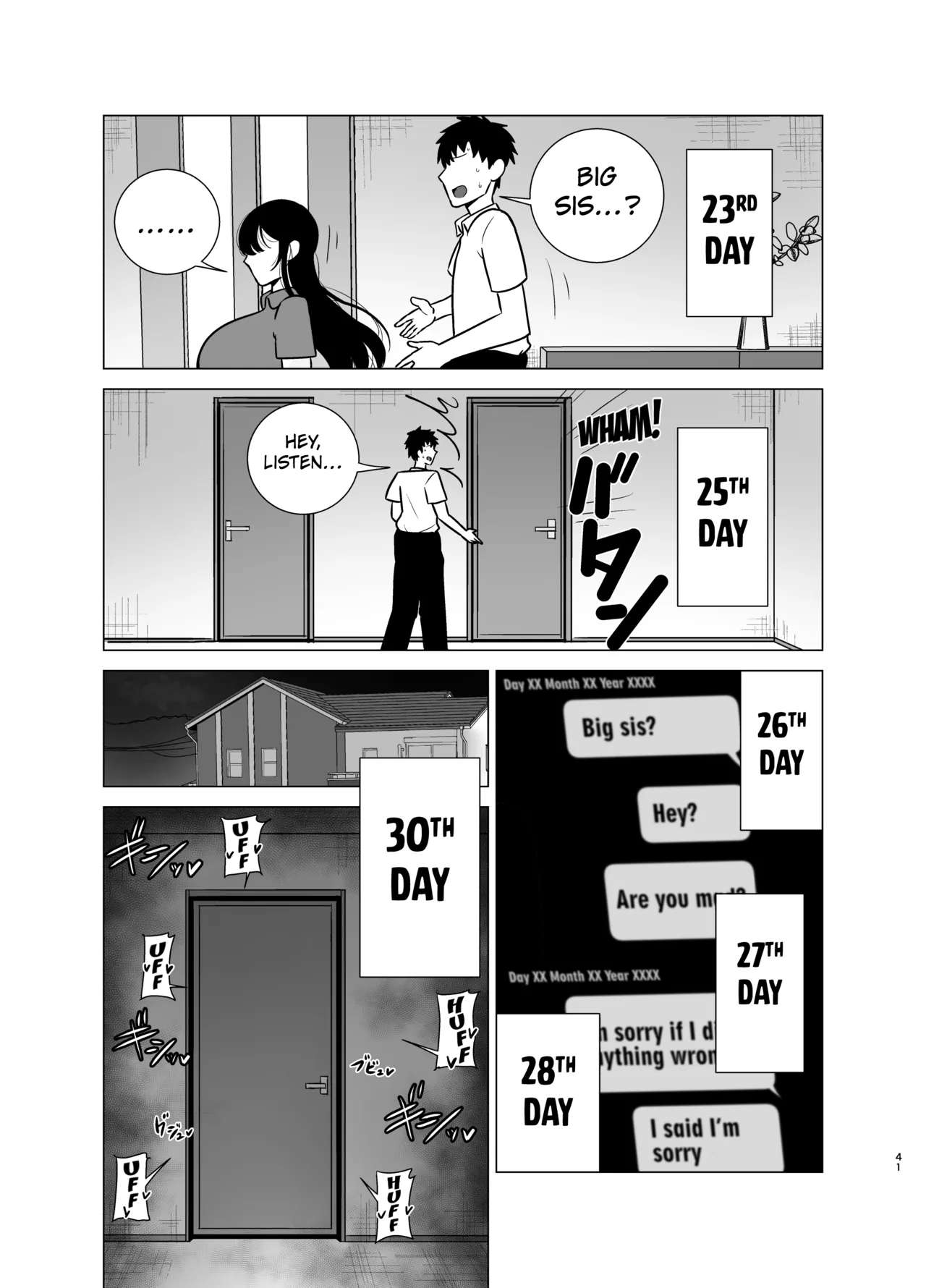 [Tokkuni Tokku (Shamidou Maichimonji)]Ane to Otouto wa 30-Nichi go ni Sex Suru. | The Big Sister and Her Little Brother Will Have Sex in 30 Days[English] [Kuraudo] Page 40