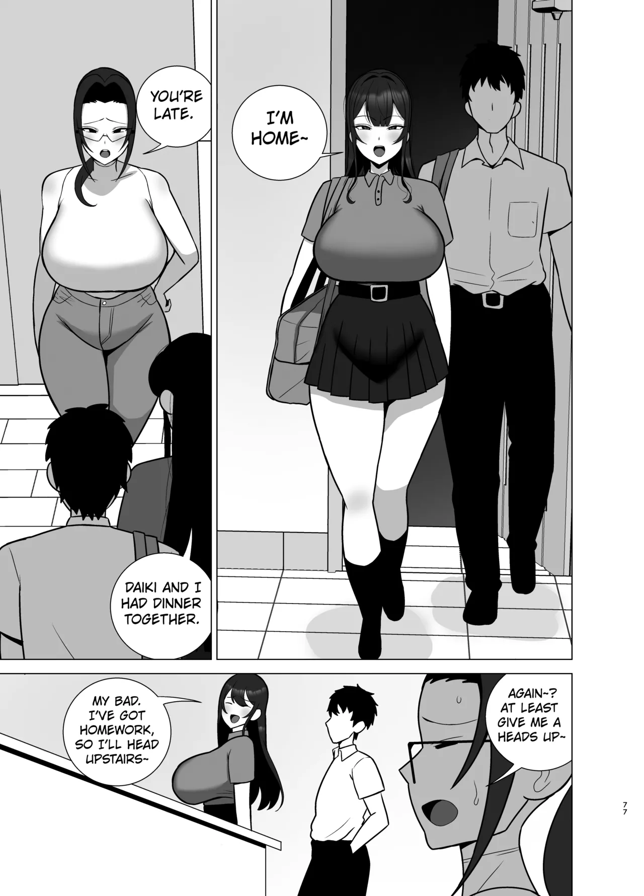 [Tokkuni Tokku (Shamidou Maichimonji)]Ane to Otouto wa 30-Nichi go ni Sex Suru. | The Big Sister and Her Little Brother Will Have Sex in 30 Days[English] [Kuraudo] Page 76