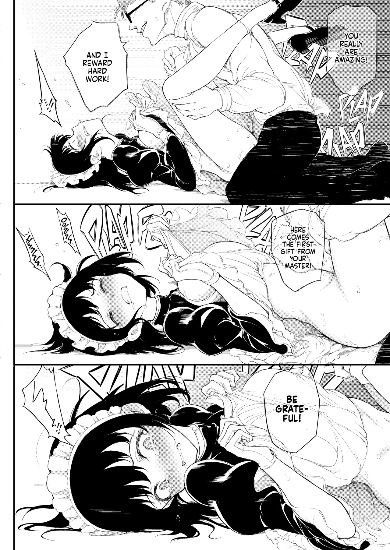 [Kyockchokyock (Kyockcho)]Maid Kyouiku. -Botsuraku Kizoku Rurikawa Tsubaki- | Maid Education: Fallen Aristocrat Rurikawa Tusbaki[English] [J18] [Decensored] [Digital] Page 23