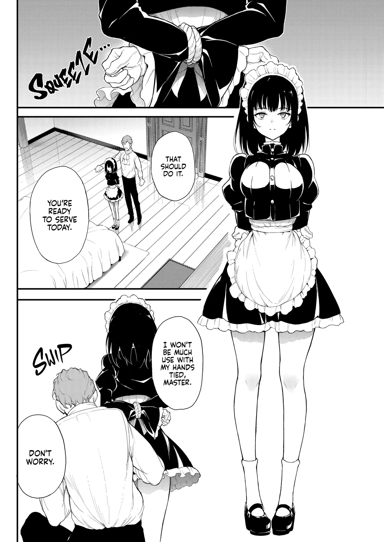 [Kyockchokyock (Kyockcho)]Maid Kyouiku. -Botsuraku Kizoku Rurikawa Tsubaki- | Maid Education: Fallen Aristocrat Rurikawa Tusbaki[English] [J18] [Decensored] [Digital] Page 27