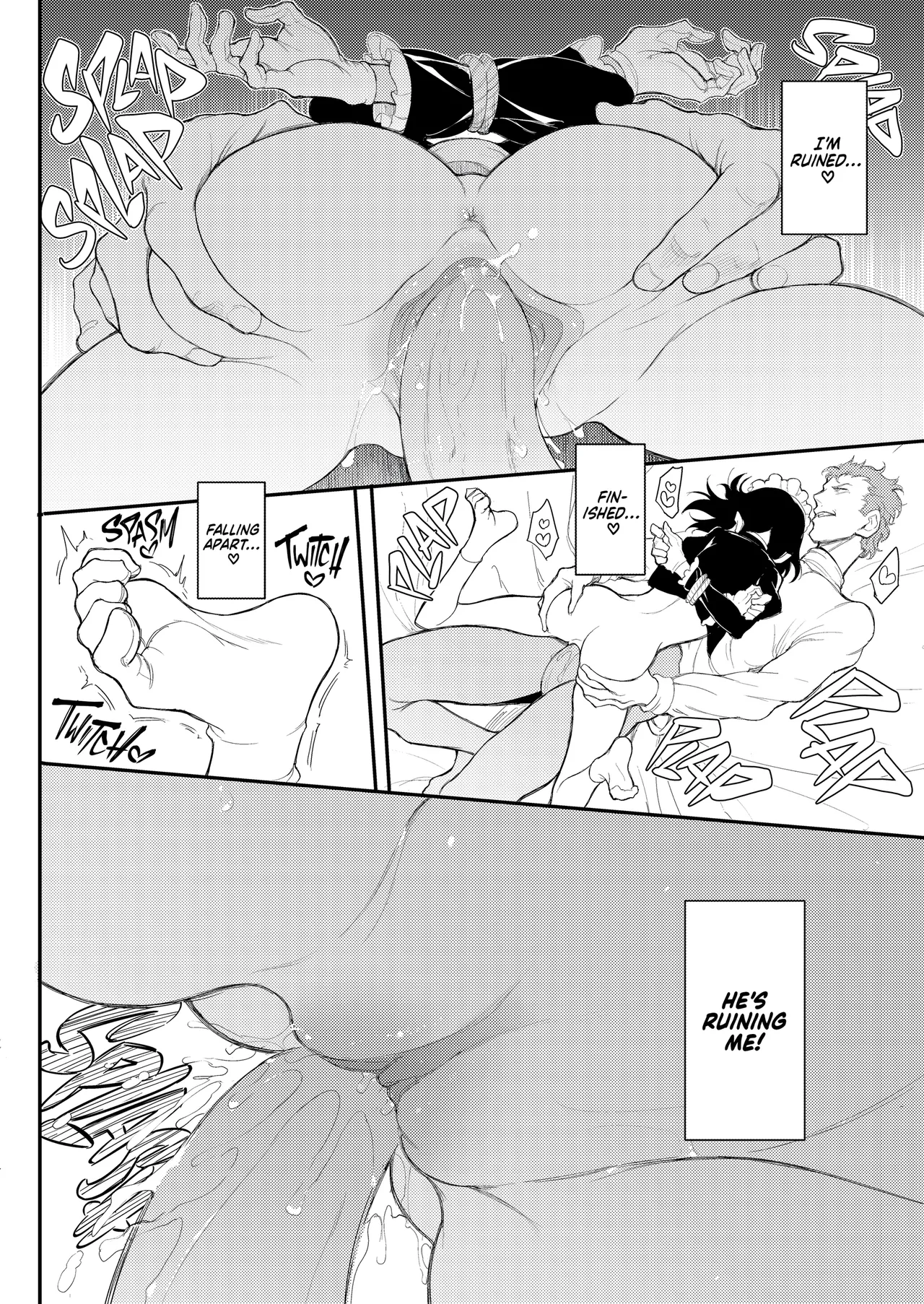 [Kyockchokyock (Kyockcho)]Maid Kyouiku. -Botsuraku Kizoku Rurikawa Tsubaki- | Maid Education: Fallen Aristocrat Rurikawa Tusbaki[English] [J18] [Decensored] [Digital] Page 47