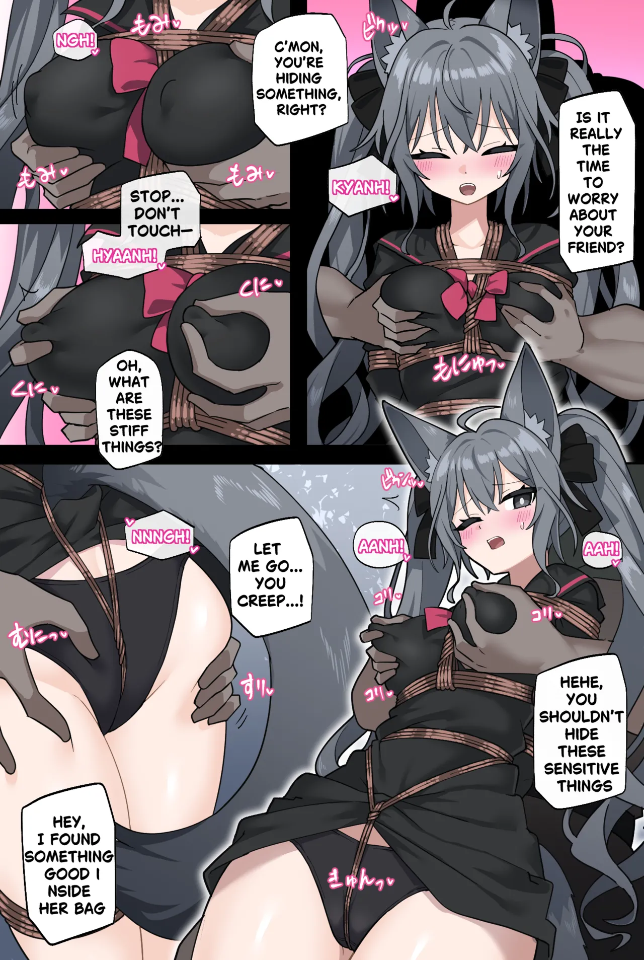 [Skeb]Manuka and Karin get kidnapped in the forest ENG+JP Page 5