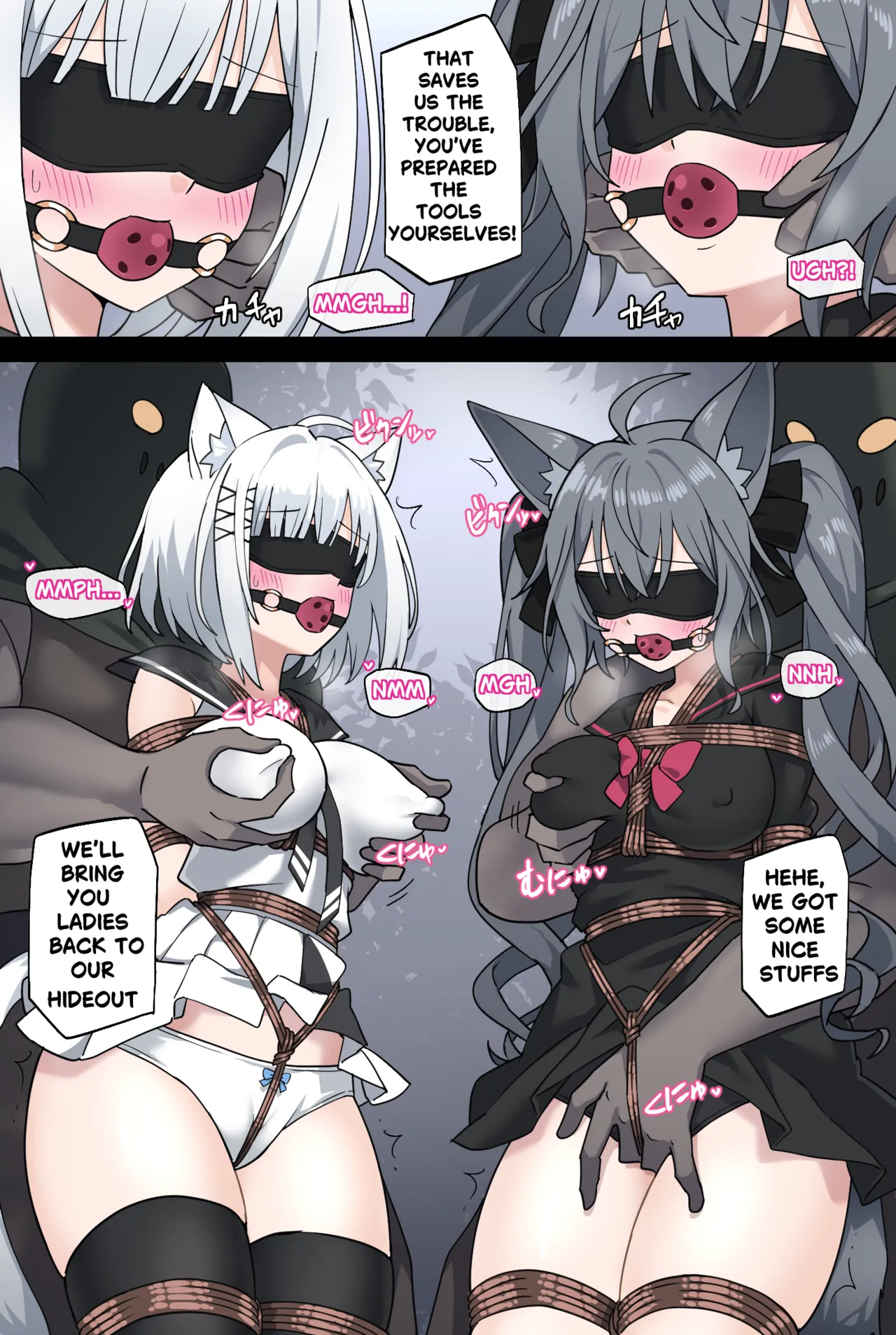 [Skeb]Manuka and Karin get kidnapped in the forest ENG+JP Page 6
