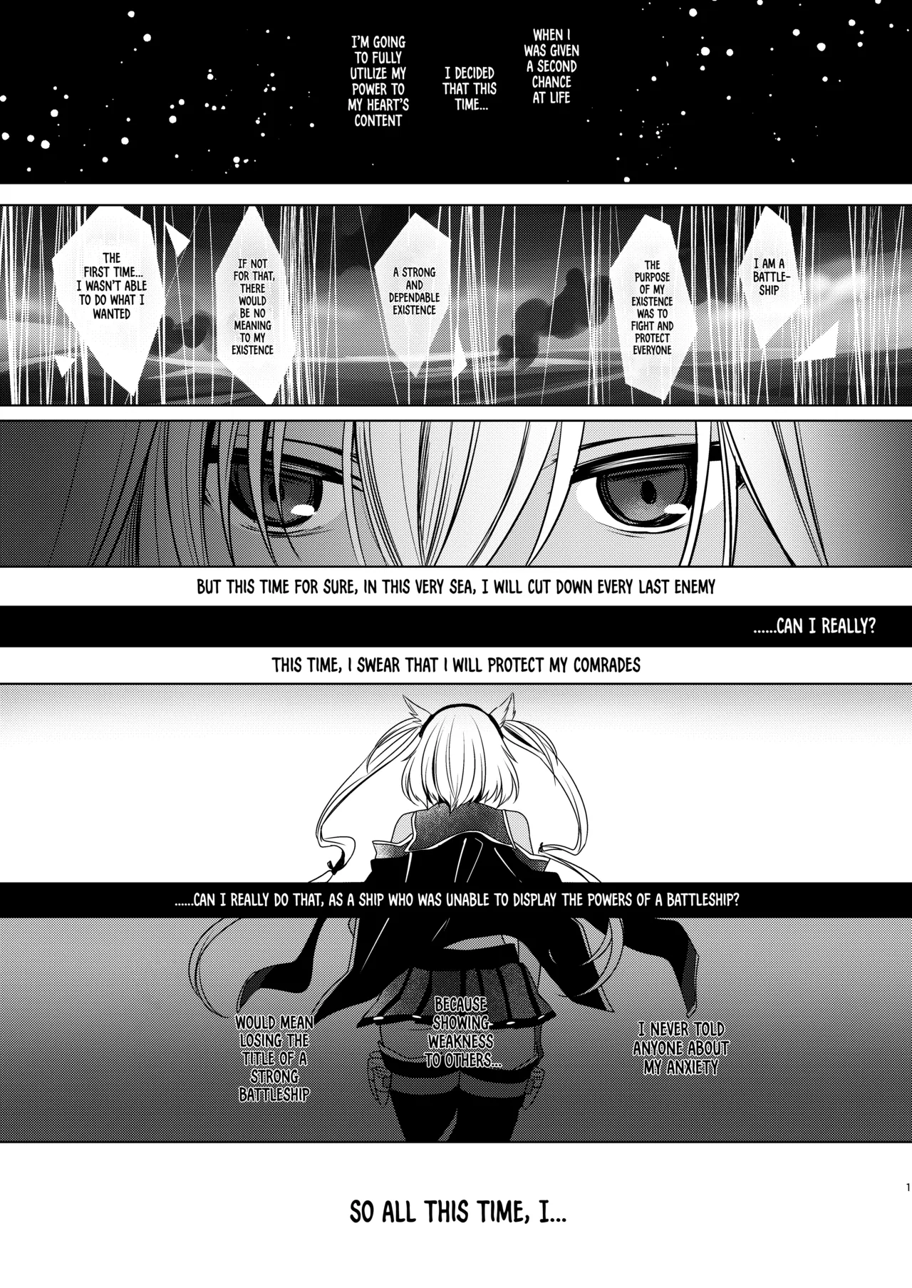(C97) [Marochaan (Yunamaro)]Musashi-san's Nighttime Affairs: Nostalgic Uniform(Kantai Collection -KanColle-) [English] [Platinum Crown] Page 2