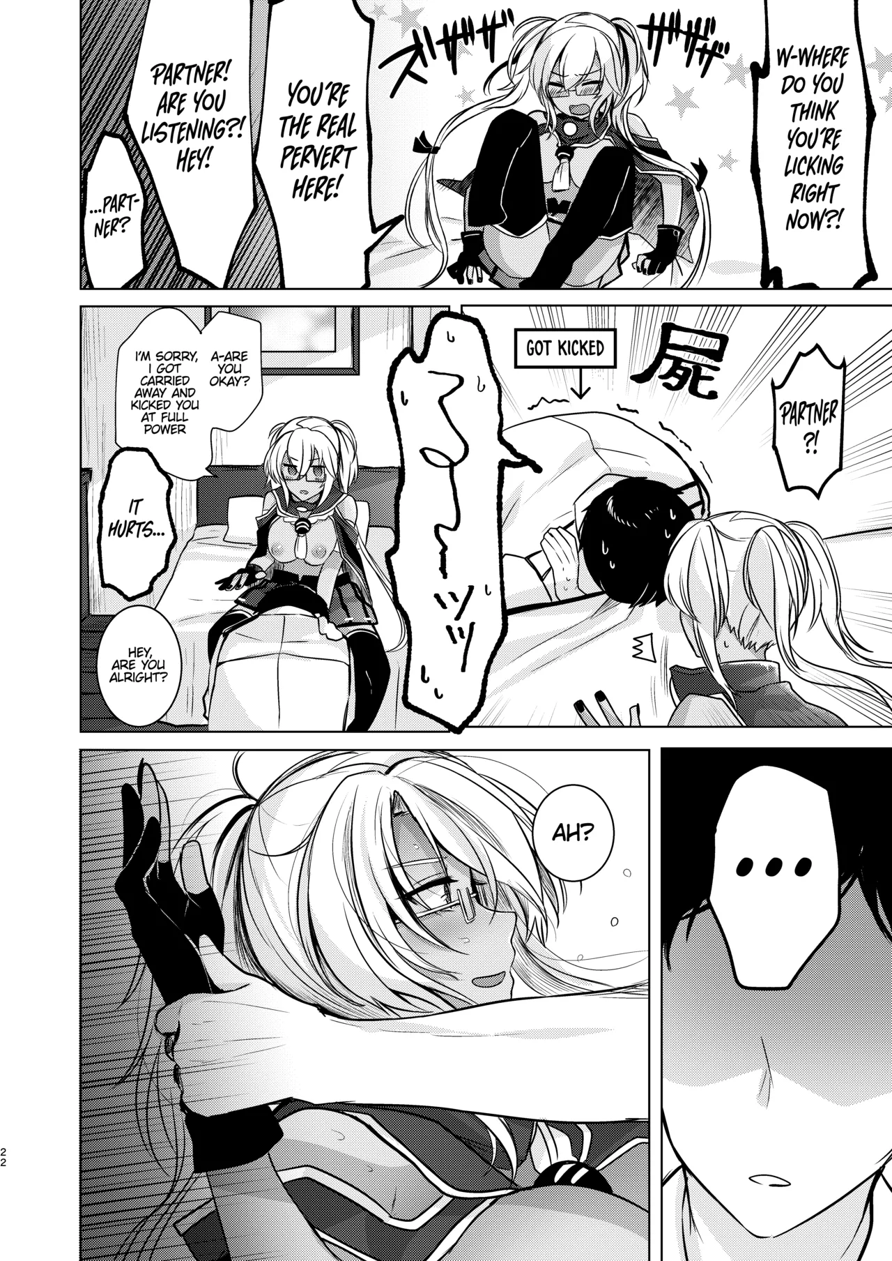 (C97) [Marochaan (Yunamaro)]Musashi-san's Nighttime Affairs: Nostalgic Uniform(Kantai Collection -KanColle-) [English] [Platinum Crown] Page 23