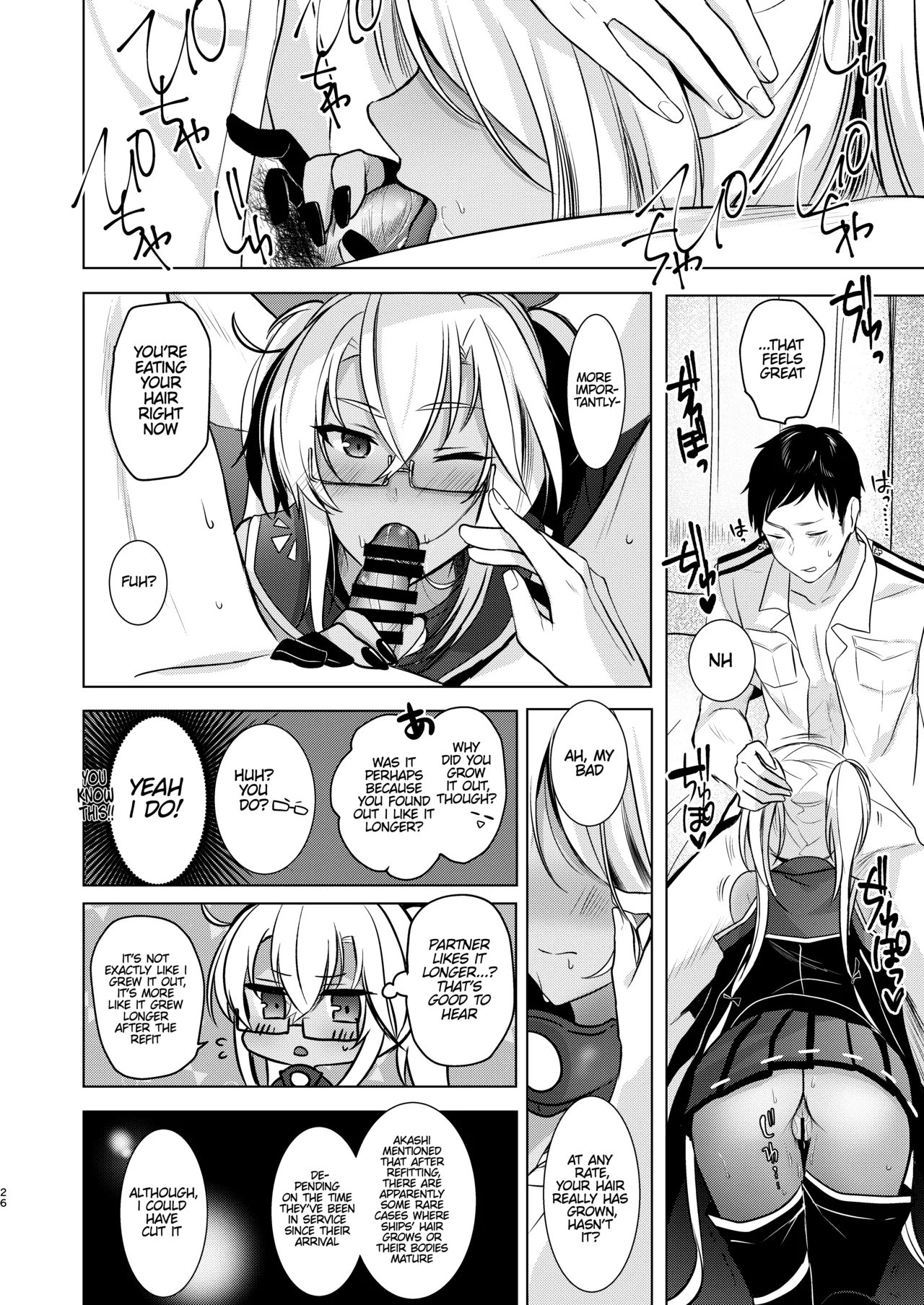 (C97) [Marochaan (Yunamaro)]Musashi-san's Nighttime Affairs: Nostalgic Uniform(Kantai Collection -KanColle-) [English] [Platinum Crown] Page 27