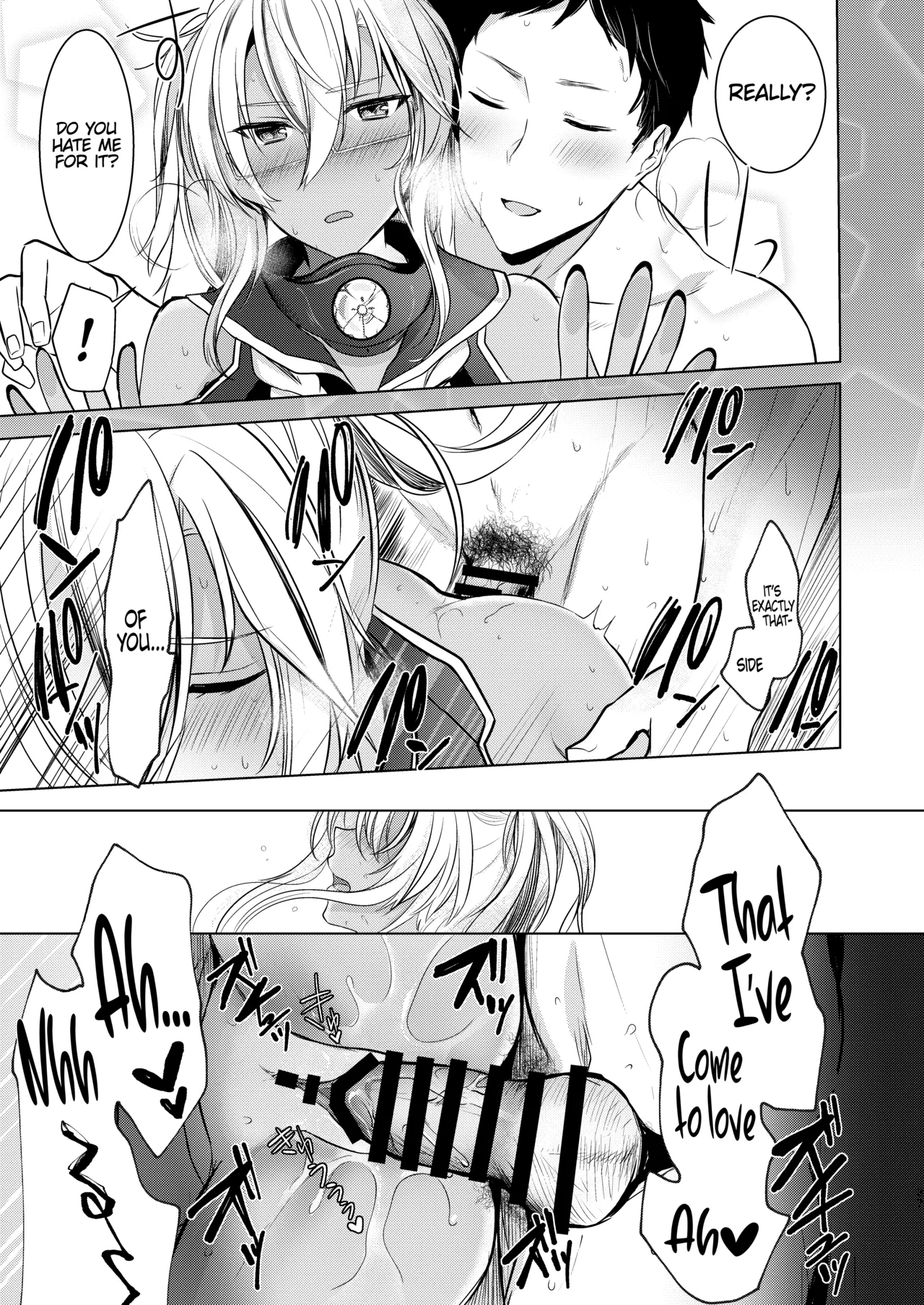 (C97) [Marochaan (Yunamaro)]Musashi-san's Nighttime Affairs: Nostalgic Uniform(Kantai Collection -KanColle-) [English] [Platinum Crown] Page 38