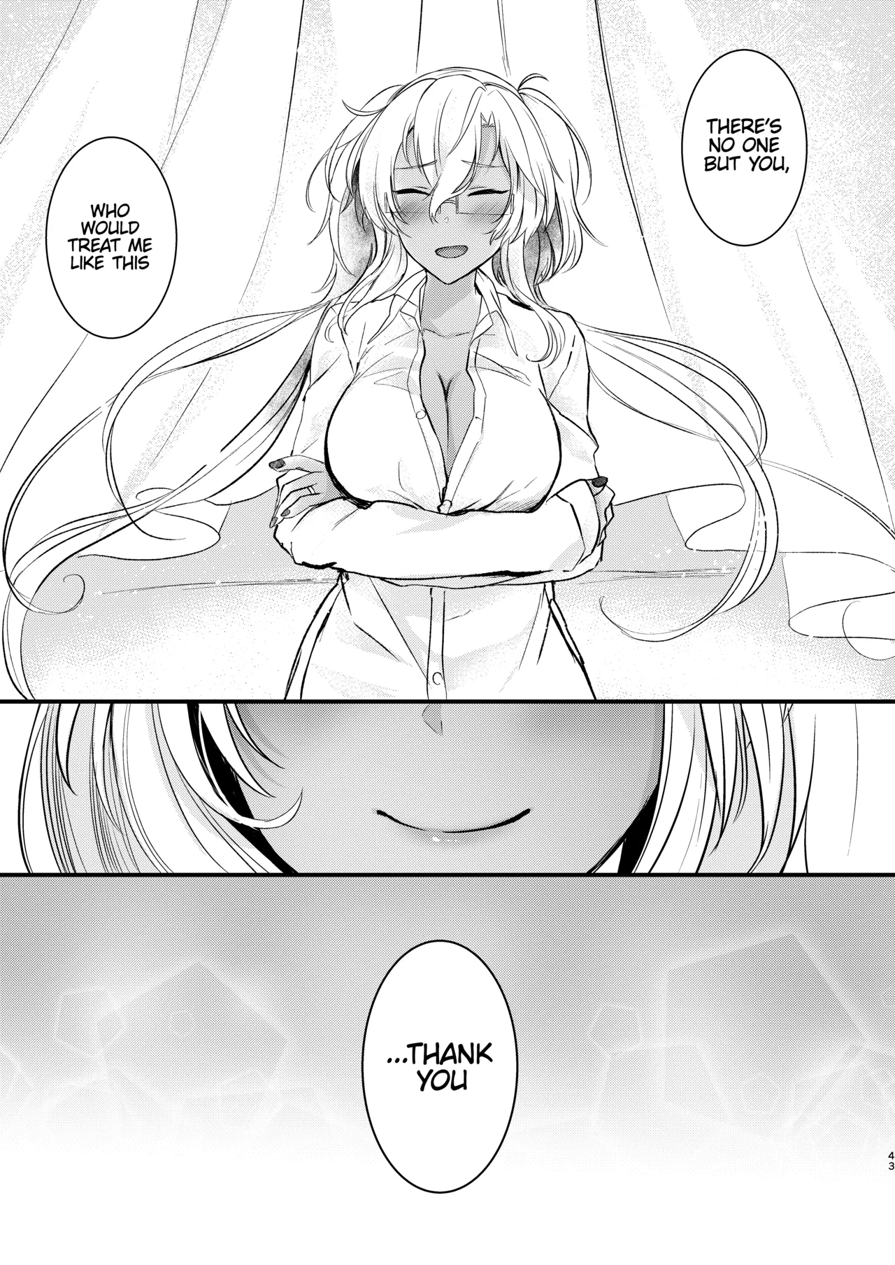 (C97) [Marochaan (Yunamaro)]Musashi-san's Nighttime Affairs: Nostalgic Uniform(Kantai Collection -KanColle-) [English] [Platinum Crown] Page 44
