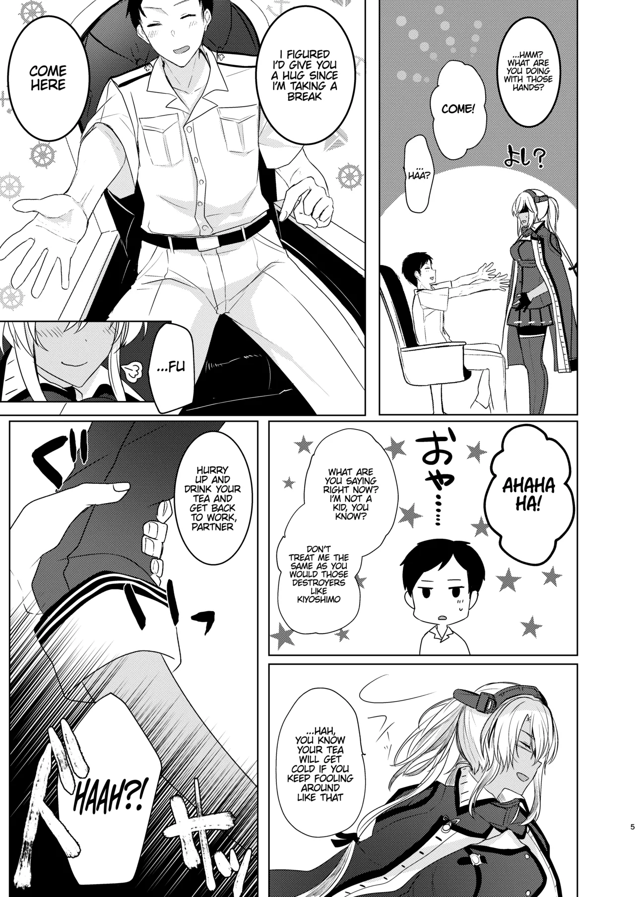 (C97) [Marochaan (Yunamaro)]Musashi-san's Nighttime Affairs: Nostalgic Uniform(Kantai Collection -KanColle-) [English] [Platinum Crown] Page 6