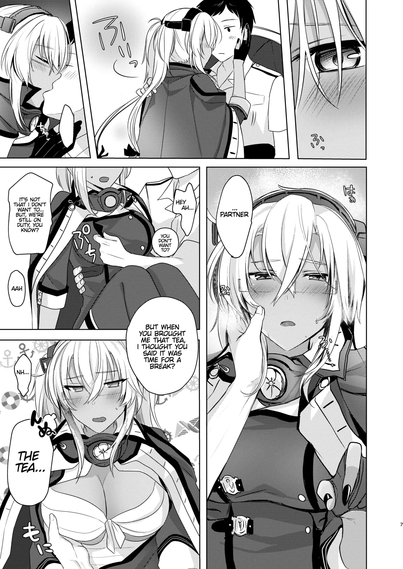 (C97) [Marochaan (Yunamaro)]Musashi-san's Nighttime Affairs: Nostalgic Uniform(Kantai Collection -KanColle-) [English] [Platinum Crown] Page 8