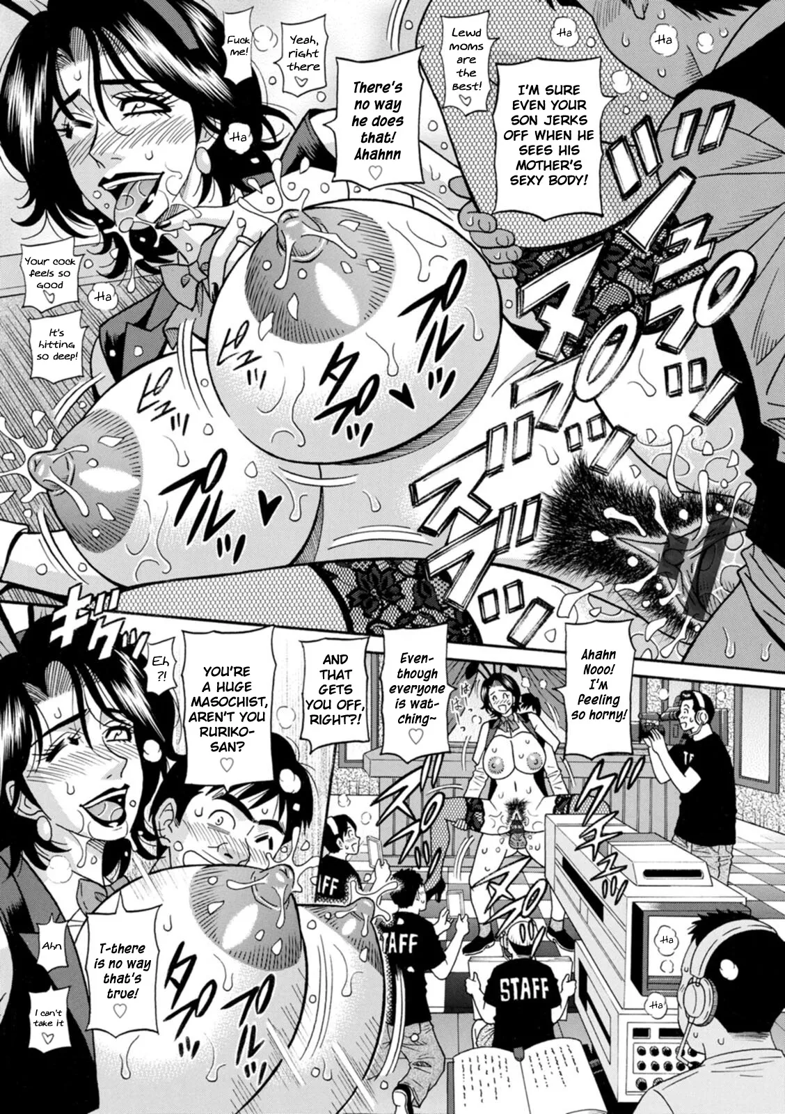 [Ozaki Akira]Miboujin Ana Ruriko no Hinichijuu - The Extraordinary Life of Widow Announcer Ruriko Ch. 1-7[English] Page 38