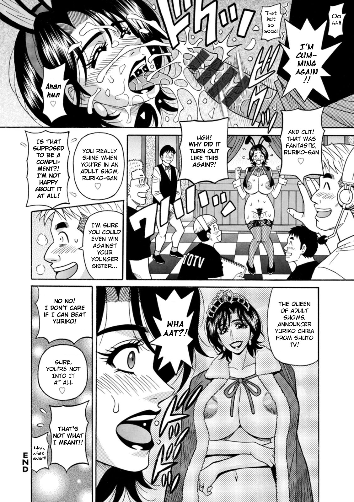 [Ozaki Akira]Miboujin Ana Ruriko no Hinichijuu - The Extraordinary Life of Widow Announcer Ruriko Ch. 1-7[English] Page 41