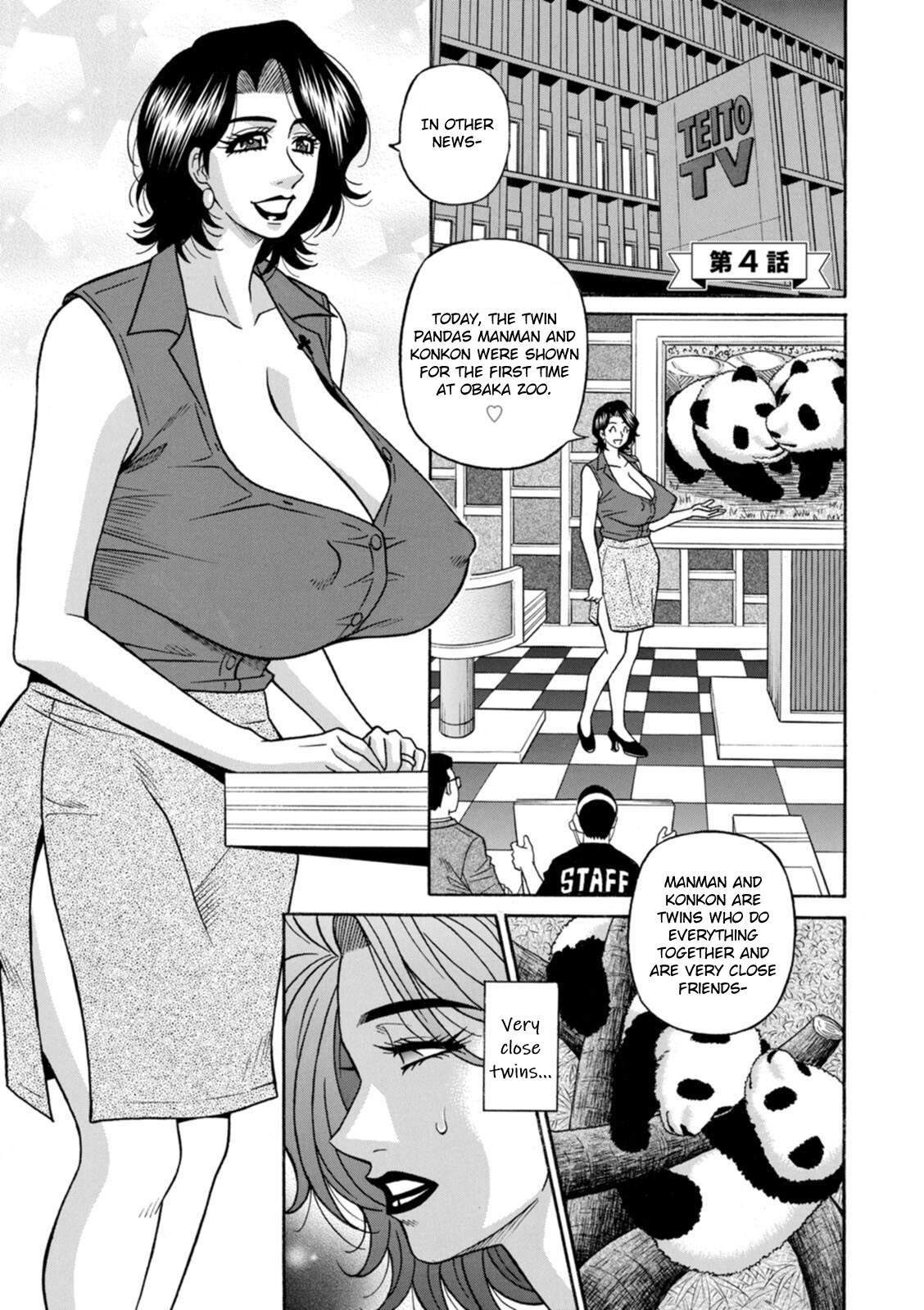 [Ozaki Akira]Miboujin Ana Ruriko no Hinichijuu - The Extraordinary Life of Widow Announcer Ruriko Ch. 1-7[English] Page 62