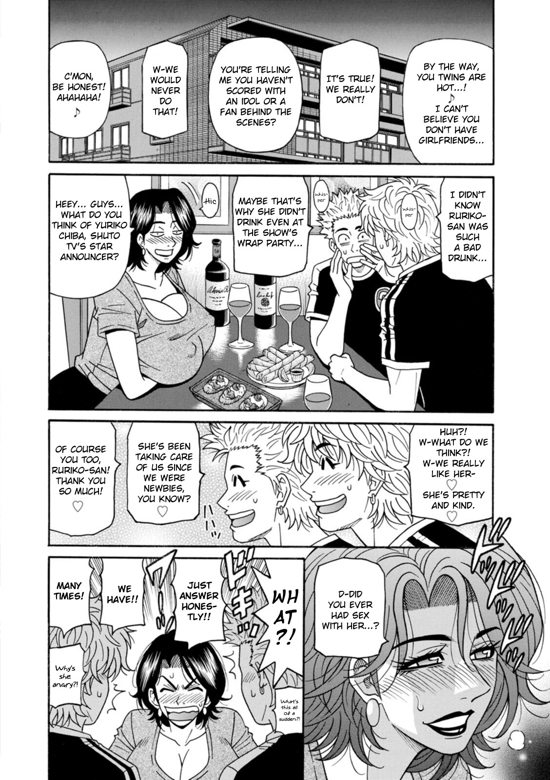 [Ozaki Akira]Miboujin Ana Ruriko no Hinichijuu - The Extraordinary Life of Widow Announcer Ruriko Ch. 1-7[English] Page 67
