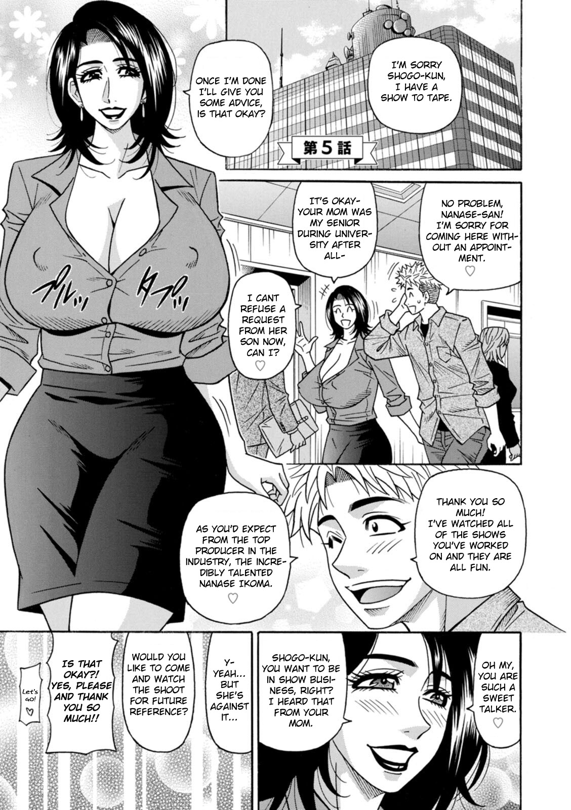 [Ozaki Akira]Miboujin Ana Ruriko no Hinichijuu - The Extraordinary Life of Widow Announcer Ruriko Ch. 1-7[English] Page 81