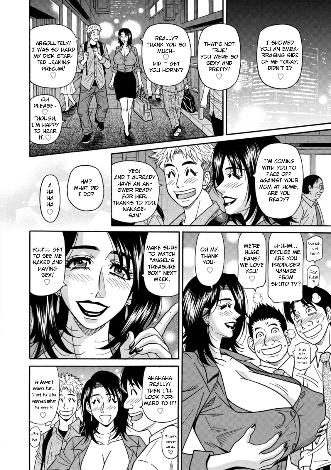[Ozaki Akira]Miboujin Ana Ruriko no Hinichijuu - The Extraordinary Life of Widow Announcer Ruriko Ch. 1-7[English] Page 96