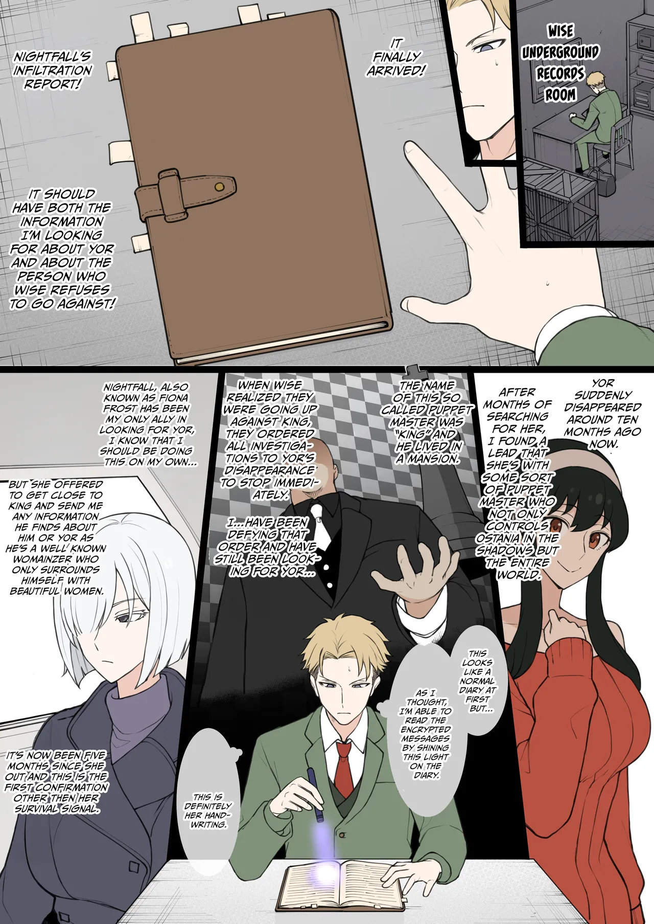 [Terasu MC]Nightfall's Infiltration Report(SPY×FAMILY) [English] Page 1