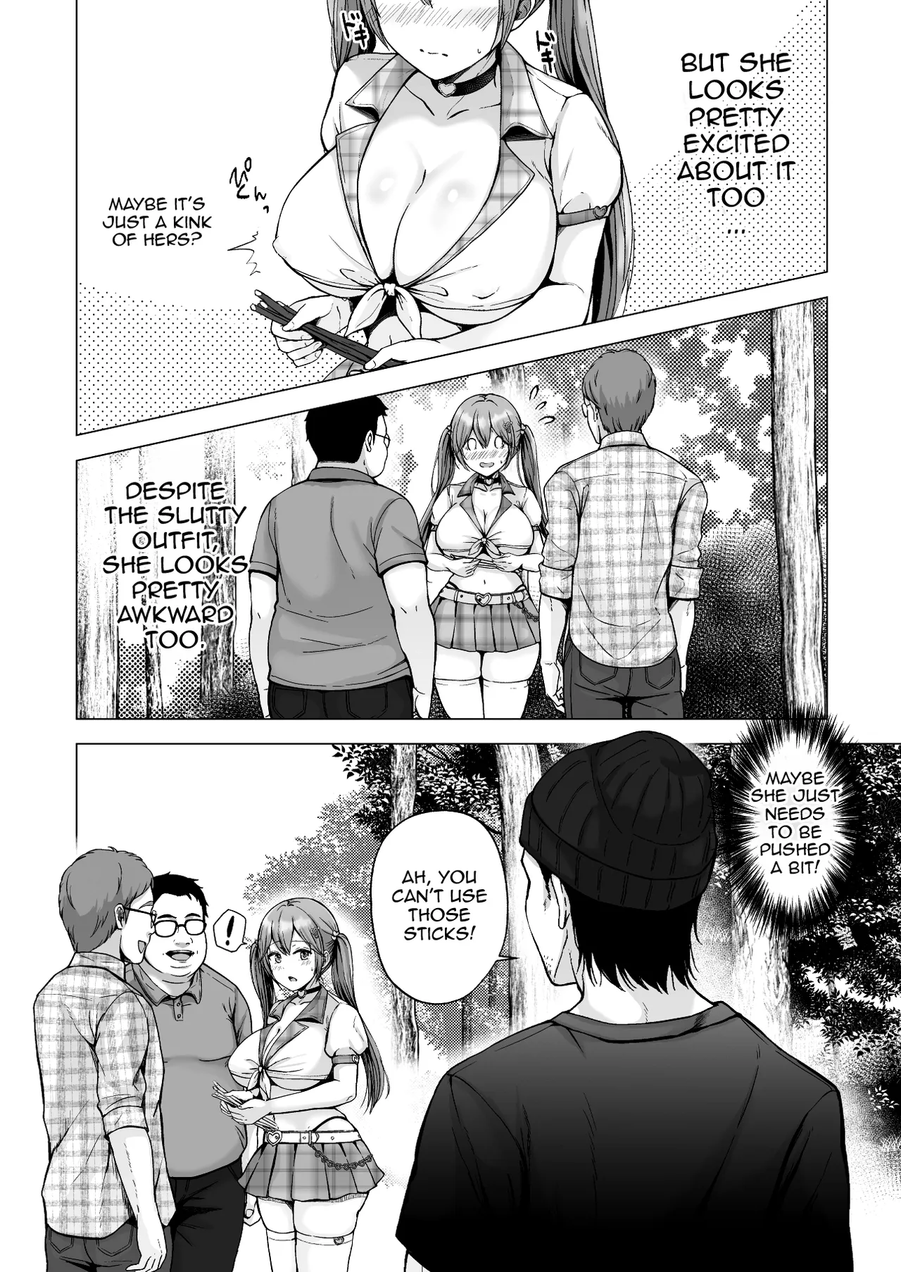 [Graphic L (Erun)]Soshite Kyou mo Moteasobareru 4 ~Yama Camp! Cosplay Hen~ | And Today, Toyed With Again 4 ~Camping In The Mountains! Cosplay Edition~[English] {Doujins.com} Page 9