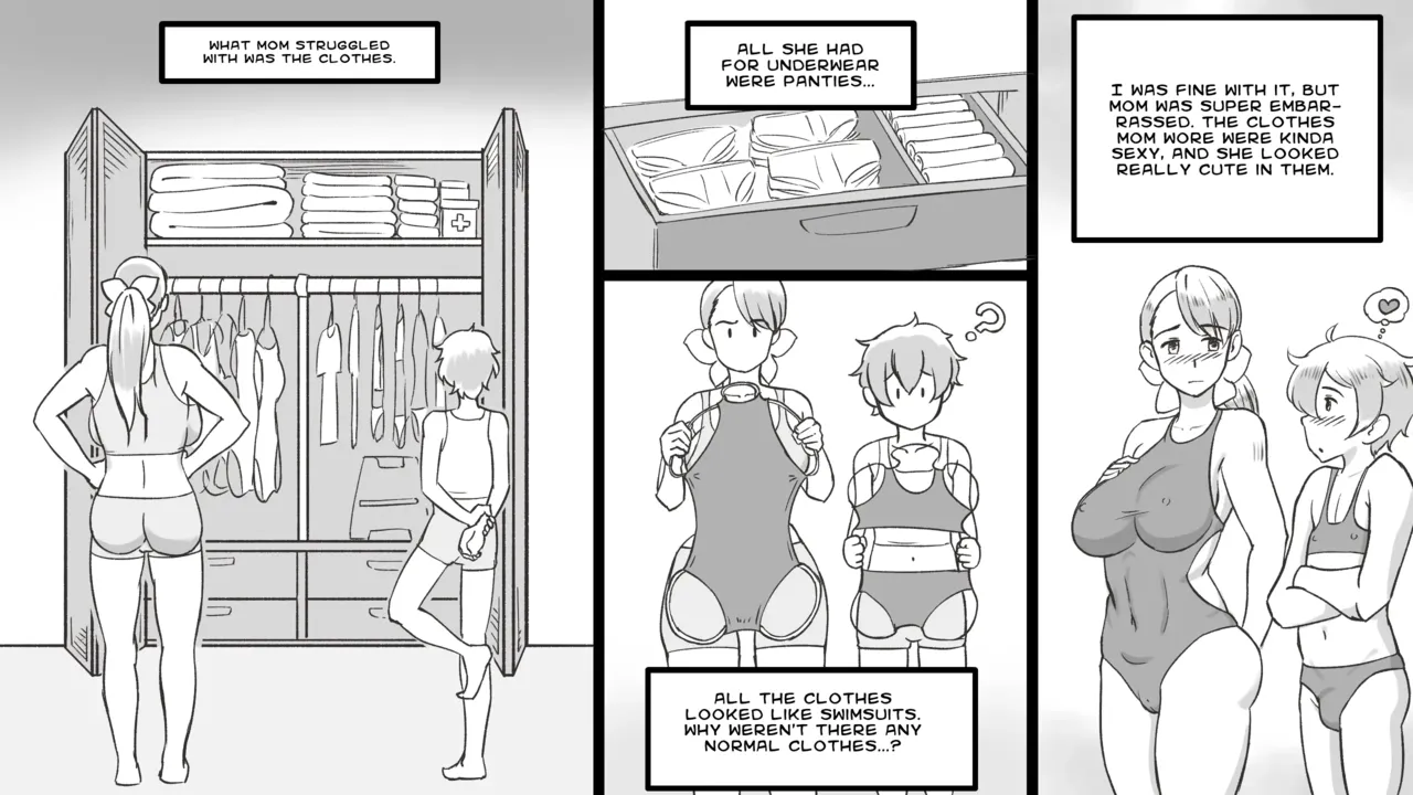 [pink-noise (Mizuiro Megane)]Mama to Shinai to Derarenai Heya (Shota-kun Hen) | The Room I Can't Escape Unless I Do It With Mommy(Shota ver.) [English] Page 17