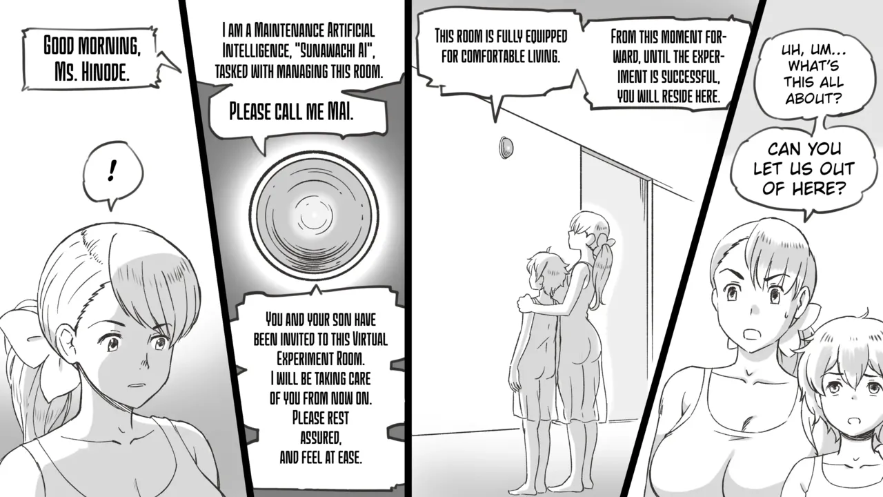 [pink-noise (Mizuiro Megane)]Mama to Shinai to Derarenai Heya (Shota-kun Hen) | The Room I Can't Escape Unless I Do It With Mommy(Shota ver.) [English] Page 8