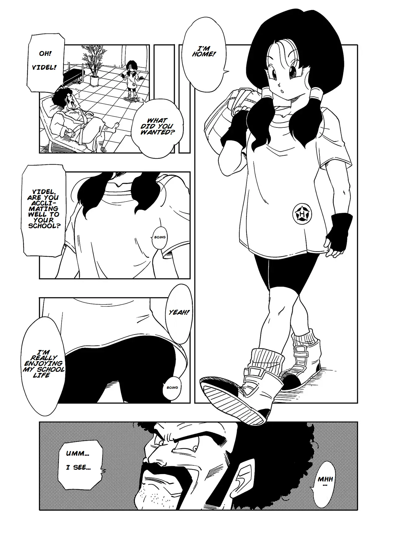 [Old School Academy (Amedama Akihito)]DB-X Satan & Videl Hen(Dragon Ball Z) [English] Page 1