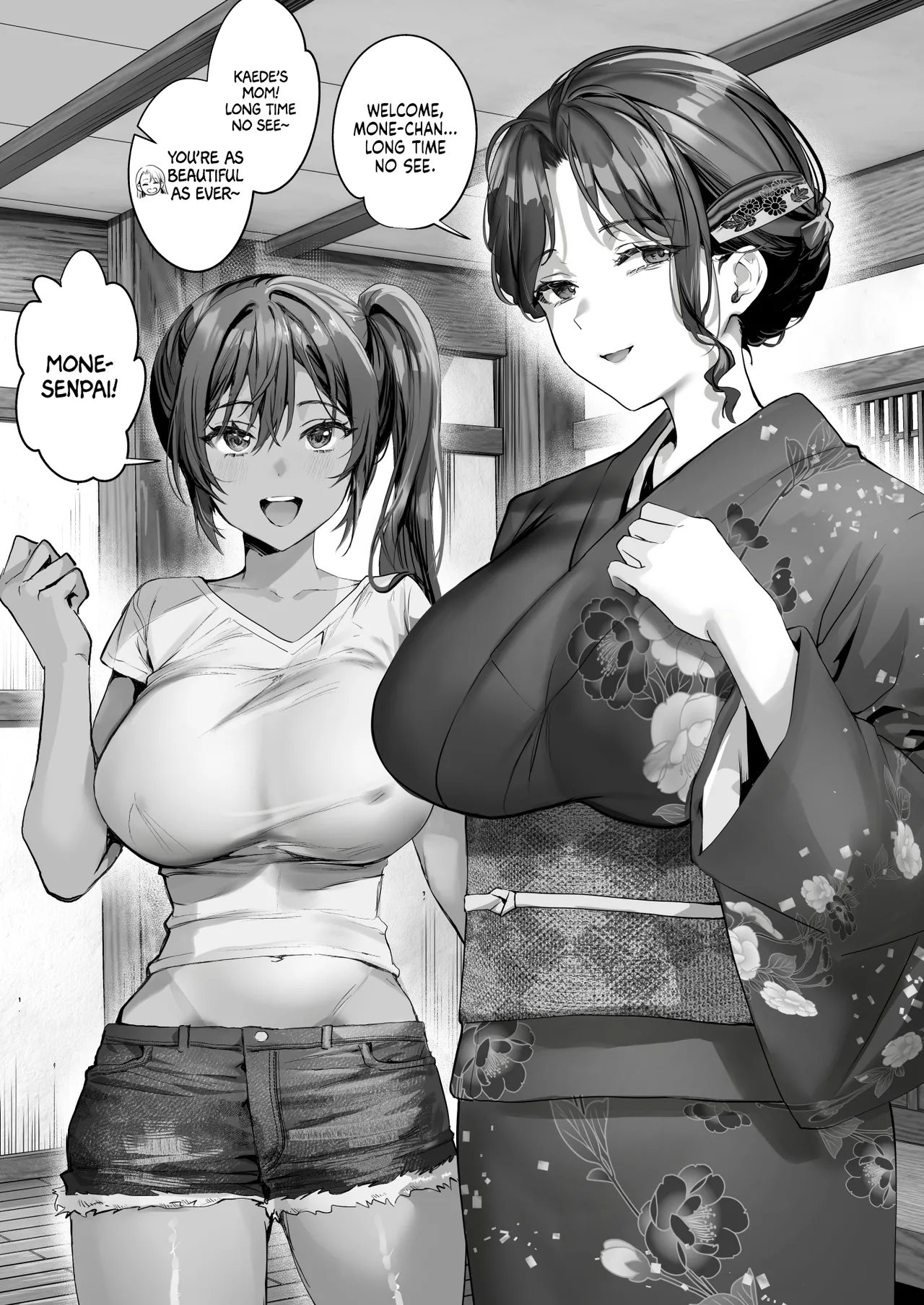 [sagejoh (sage joh)]Hiyakeato no Musume to Fuufu ni natta Sono Yoru, Gibo mo Ukkari Haramasete shimau Natsu Plus | After Marrying her Tanned Daughter, I Accidentally got my Mother-in-Law Pregnant One Summer Night: Plus[English] [Rirare Translation] [Digital] Page 4