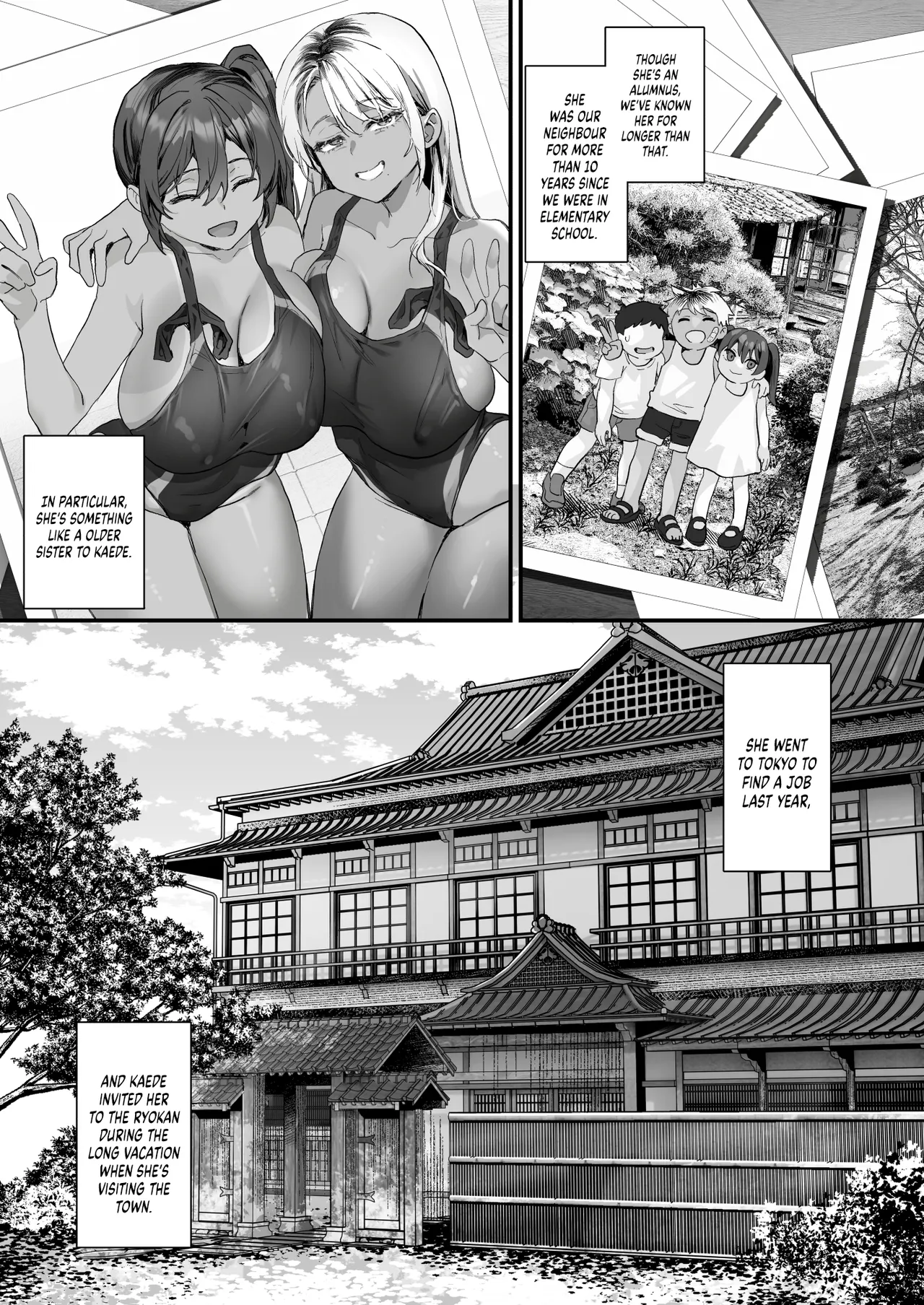 [sagejoh (sage joh)]Hiyakeato no Musume to Fuufu ni natta Sono Yoru, Gibo mo Ukkari Haramasete shimau Natsu Plus | After Marrying her Tanned Daughter, I Accidentally got my Mother-in-Law Pregnant One Summer Night: Plus[English] [Rirare Translation] [Digital] Page 7