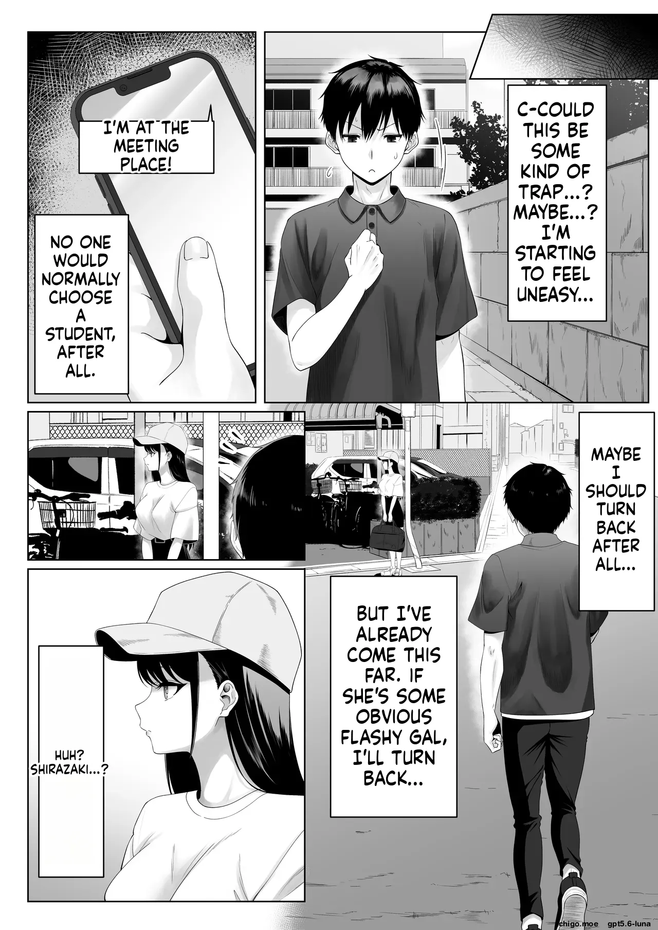 [Funi Funi-!]Doukyuusei to Sex Tsuke no Yoru ~Papakatsu Iede Shoujo wa Ki ni Naru Anoko Deshita~ | A Night Addicted to Sex with a Classmate ~The Runaway Girl Doing Sugar-Dating Was the Girl I Had a Crush On~[English] Page 5