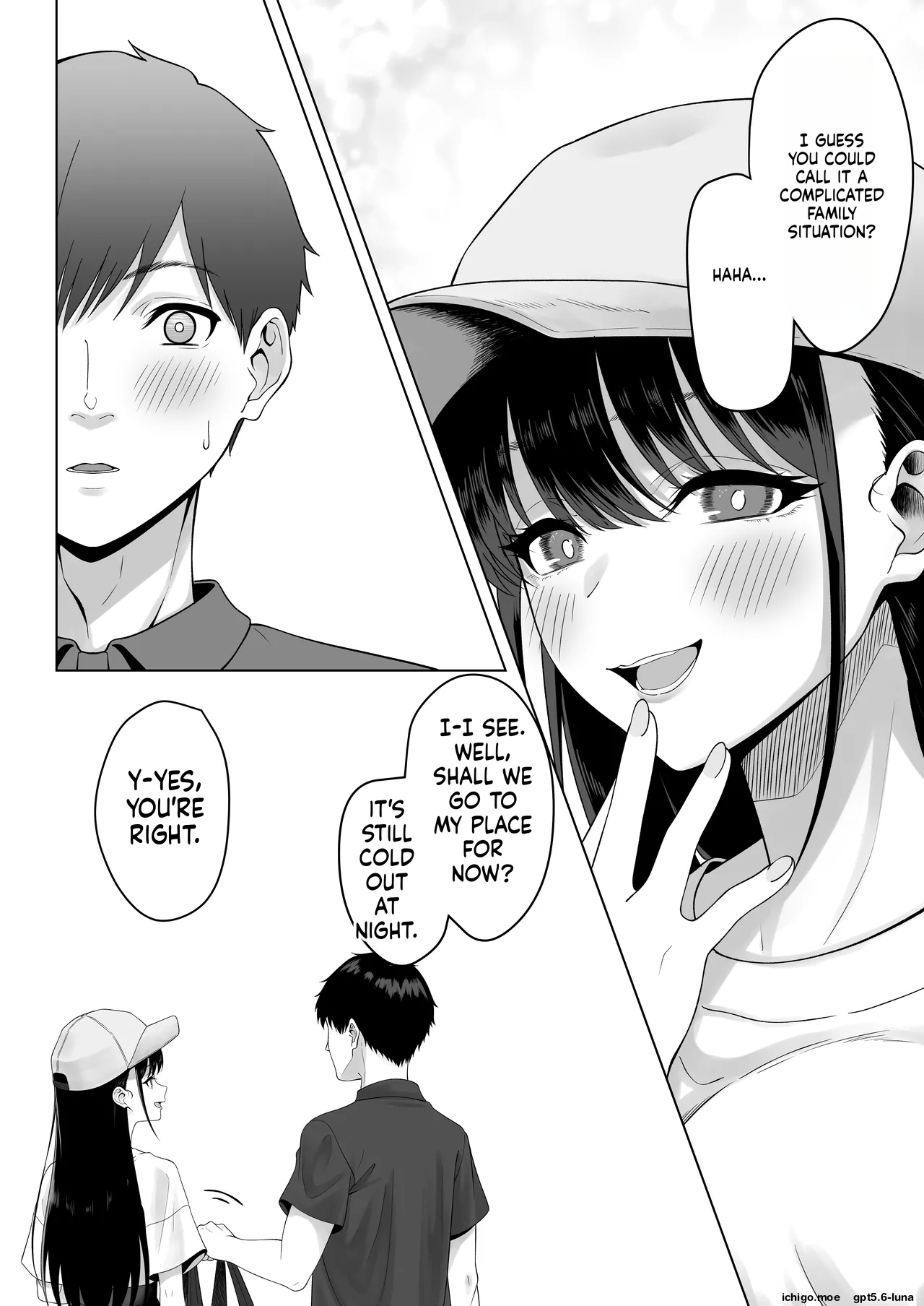 [Funi Funi-!]Doukyuusei to Sex Tsuke no Yoru ~Papakatsu Iede Shoujo wa Ki ni Naru Anoko Deshita~ | A Night Addicted to Sex with a Classmate ~The Runaway Girl Doing Sugar-Dating Was the Girl I Had a Crush On~[English] Page 7