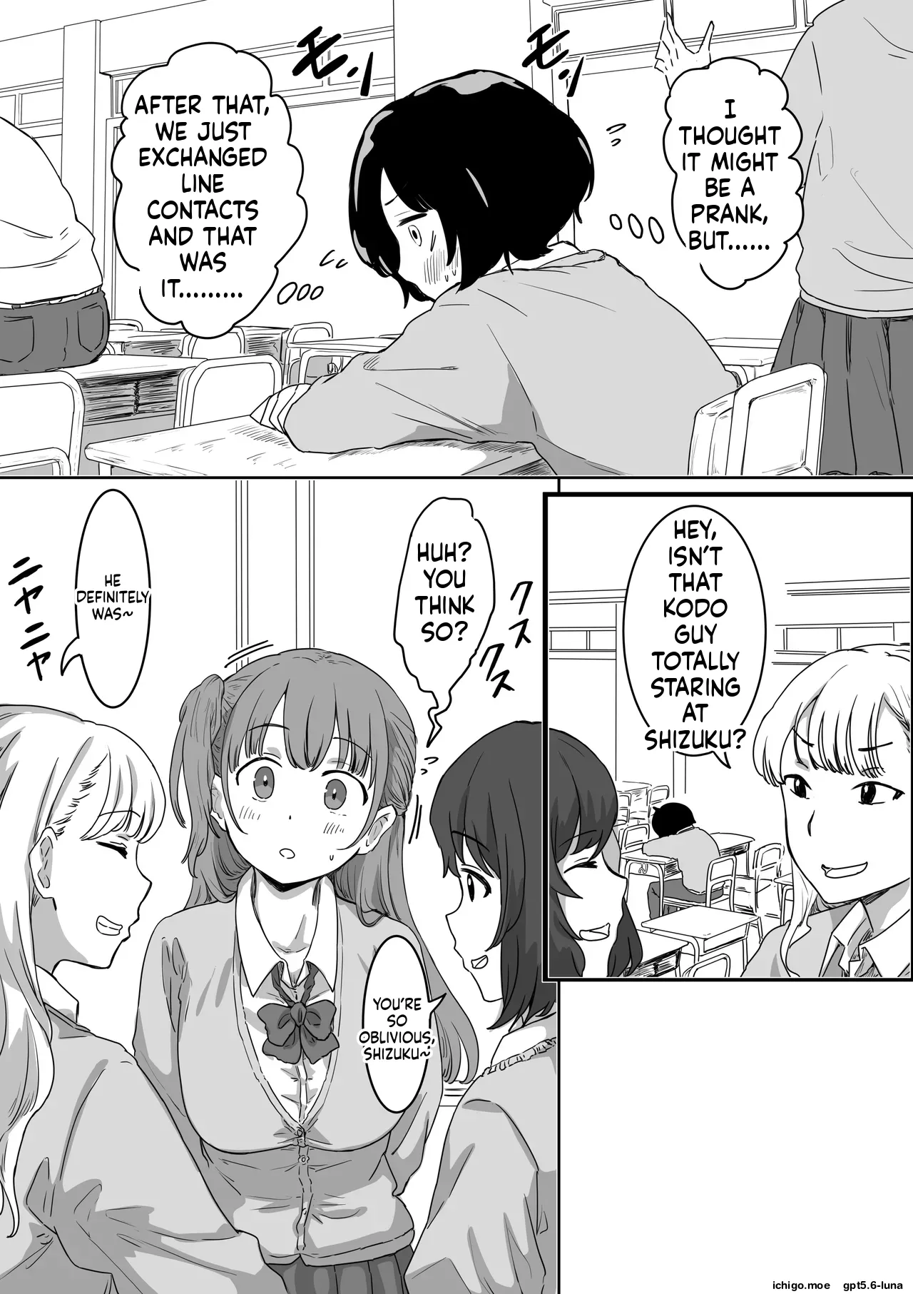 [Amatani Haruka]Batsu Kano ~Bokura no Naresome wa Batsu Game no Kokuhaku Dokkiri de Shita~ | Punishment Girlfriend ~Our First Meeting Was a Confession Prank as a Punishment Game~[English] Page 6