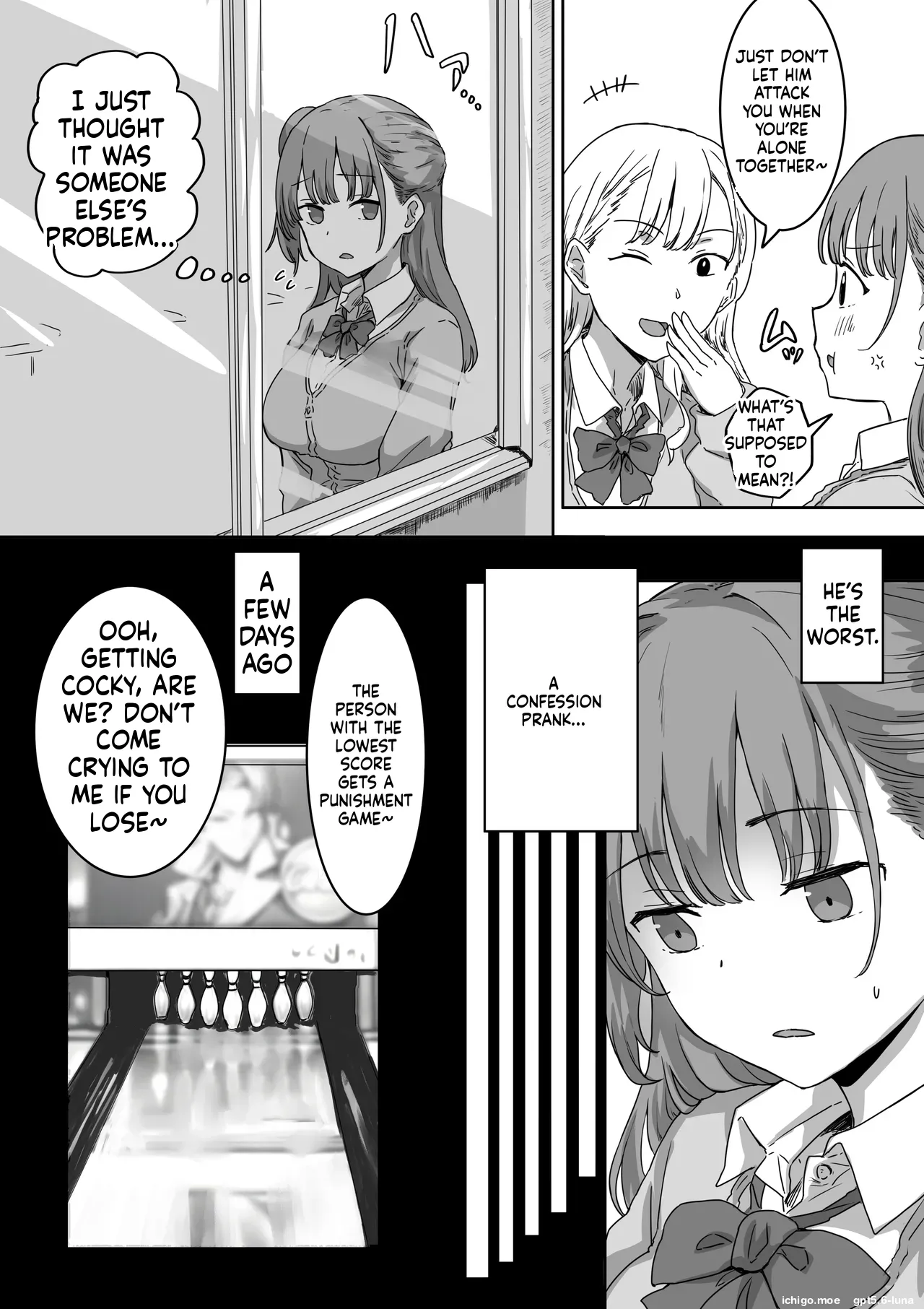 [Amatani Haruka]Batsu Kano ~Bokura no Naresome wa Batsu Game no Kokuhaku Dokkiri de Shita~ | Punishment Girlfriend ~Our First Meeting Was a Confession Prank as a Punishment Game~[English] Page 7