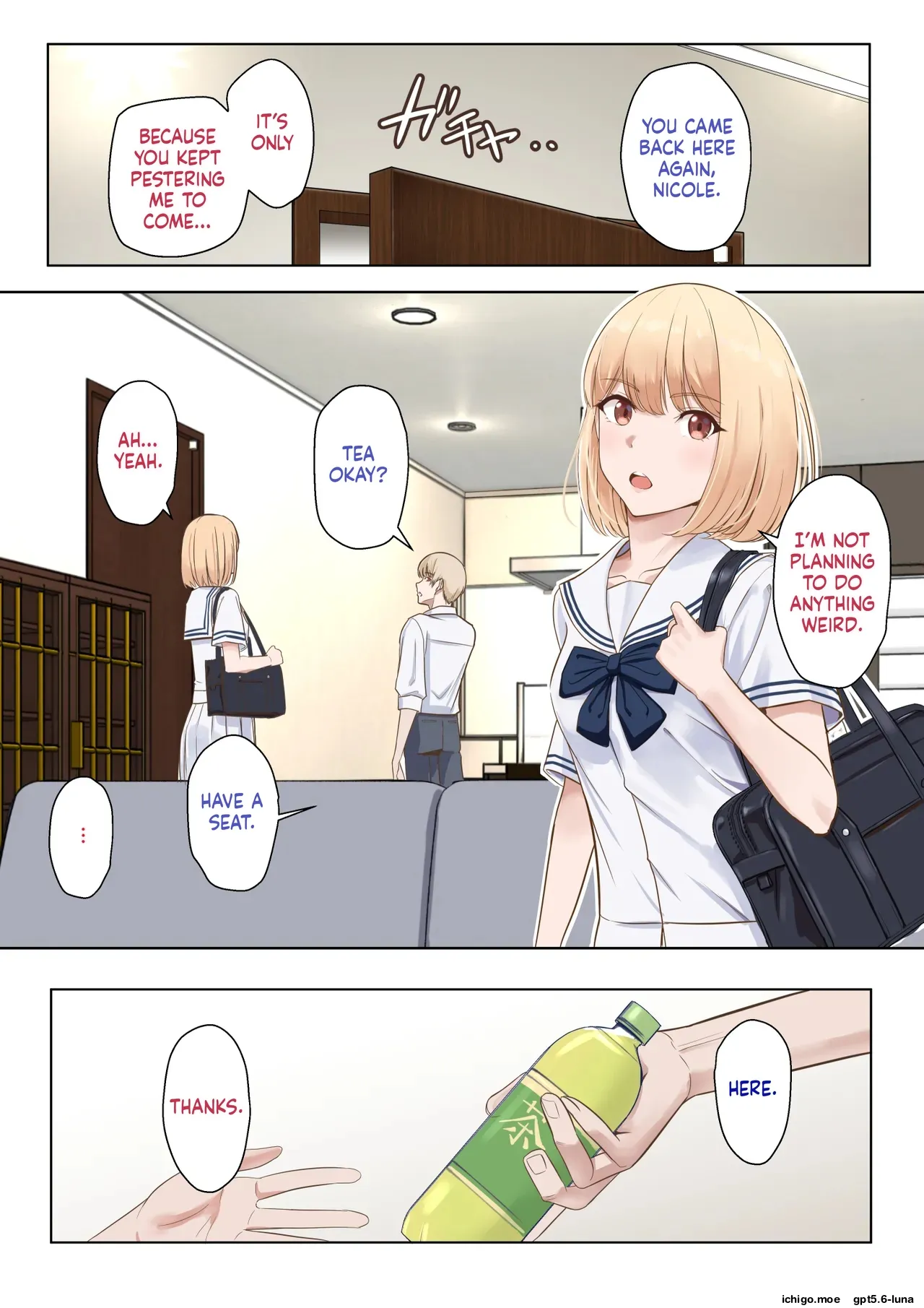 [Syukurin]Kimi ga Tame. ~Ninakawa Nicole no Raihou~ | For Your Sake. ~The Visit of Nicole Ninagawa~[English] Page 2