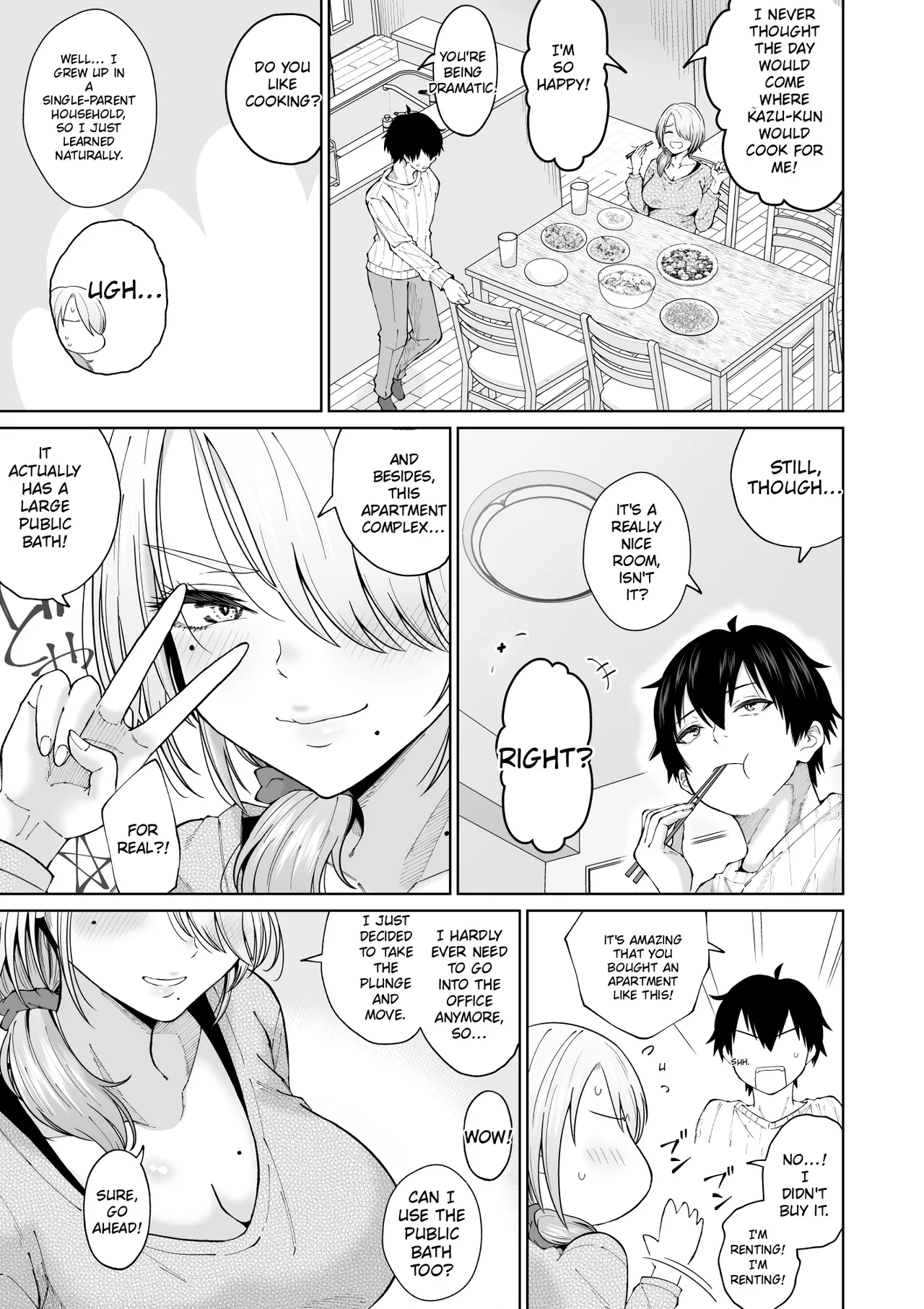[Ooide-kun]Suunenburi ni Saikai shita Oba to no Hanashi[English] Page 10