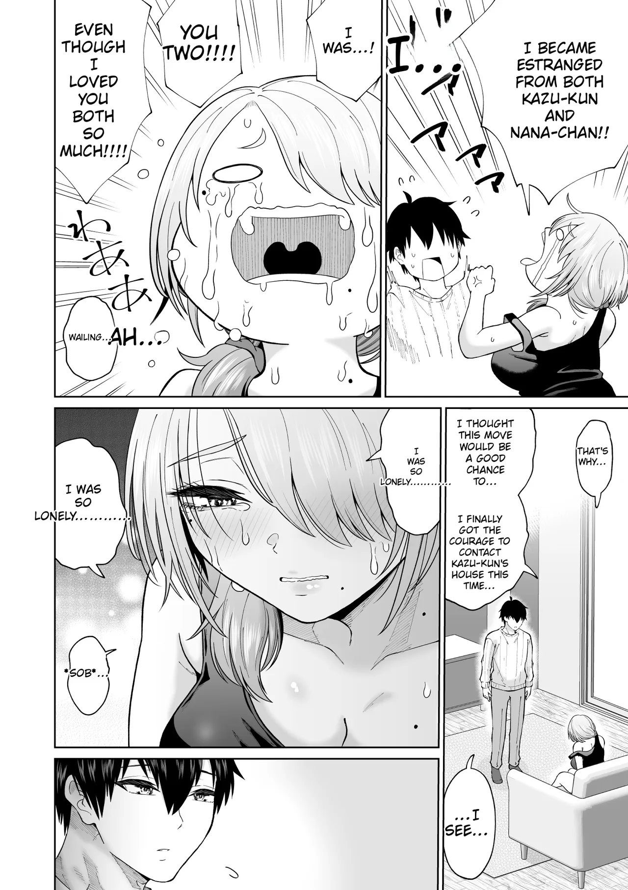 [Ooide-kun]Suunenburi ni Saikai shita Oba to no Hanashi[English] Page 13