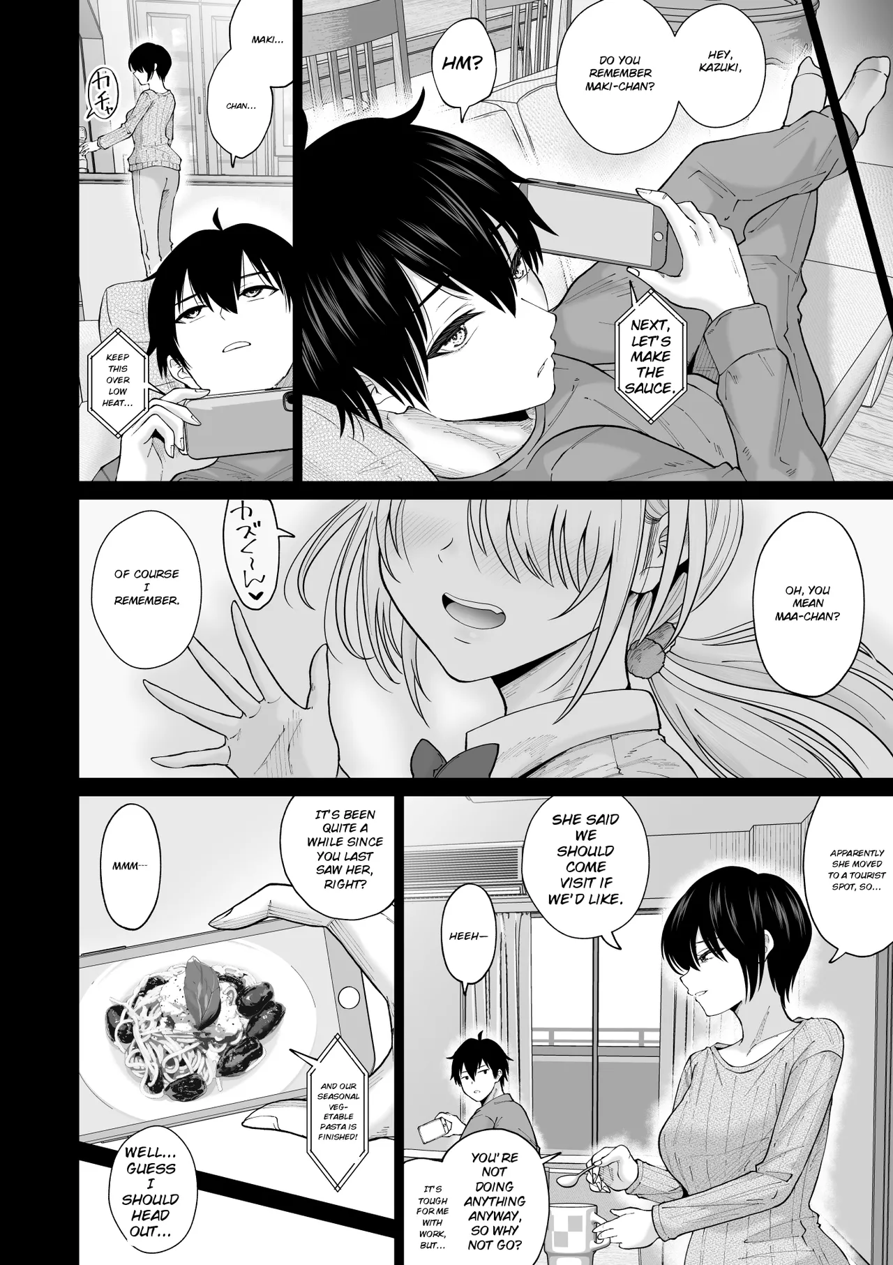 [Ooide-kun]Suunenburi ni Saikai shita Oba to no Hanashi[English] Page 3
