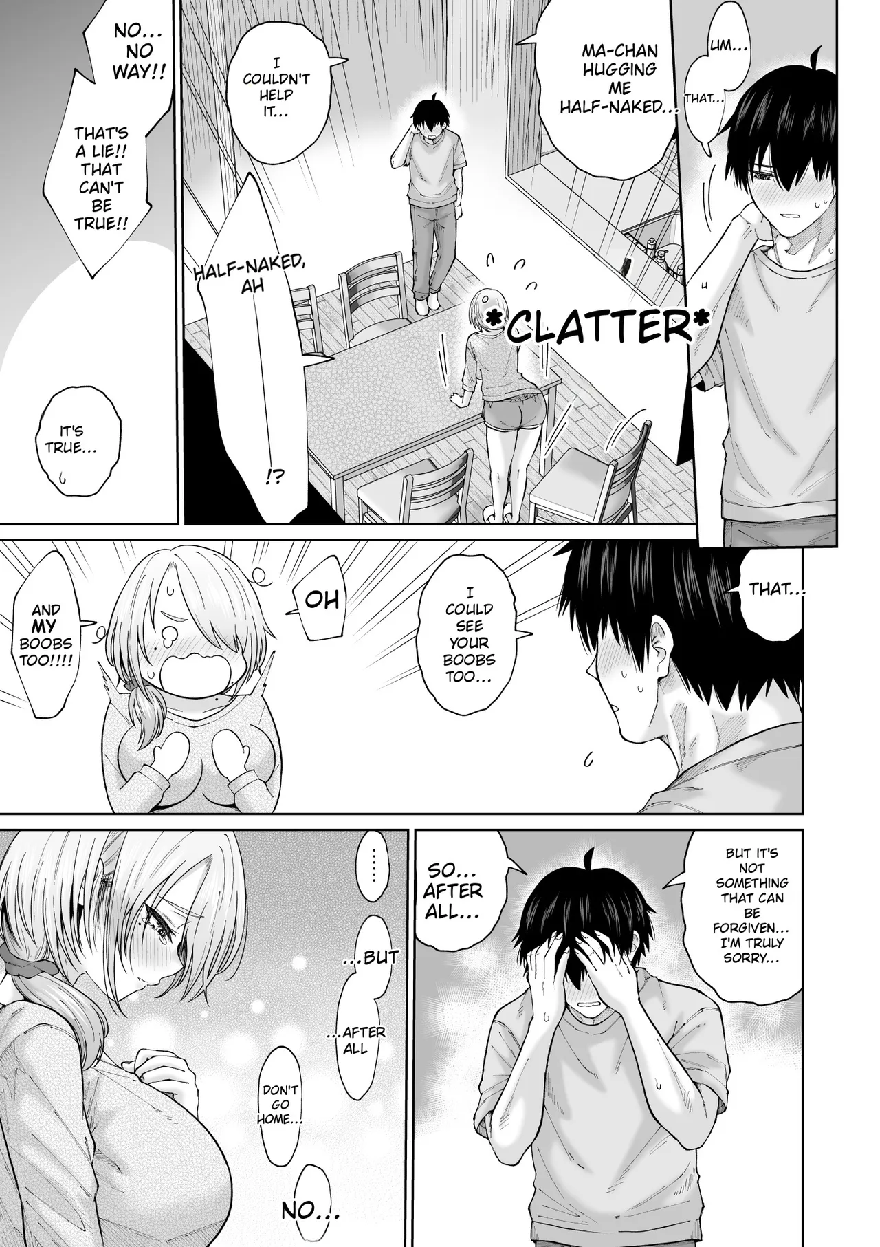 [Ooide-kun]Suunenburi ni Saikai shita Oba to no Hanashi[English] Page 32
