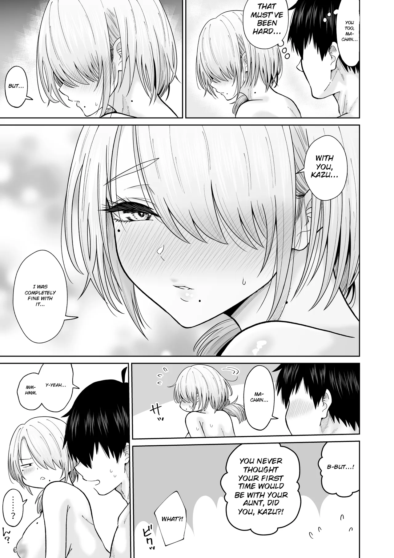 [Ooide-kun]Suunenburi ni Saikai shita Oba to no Hanashi[English] Page 64