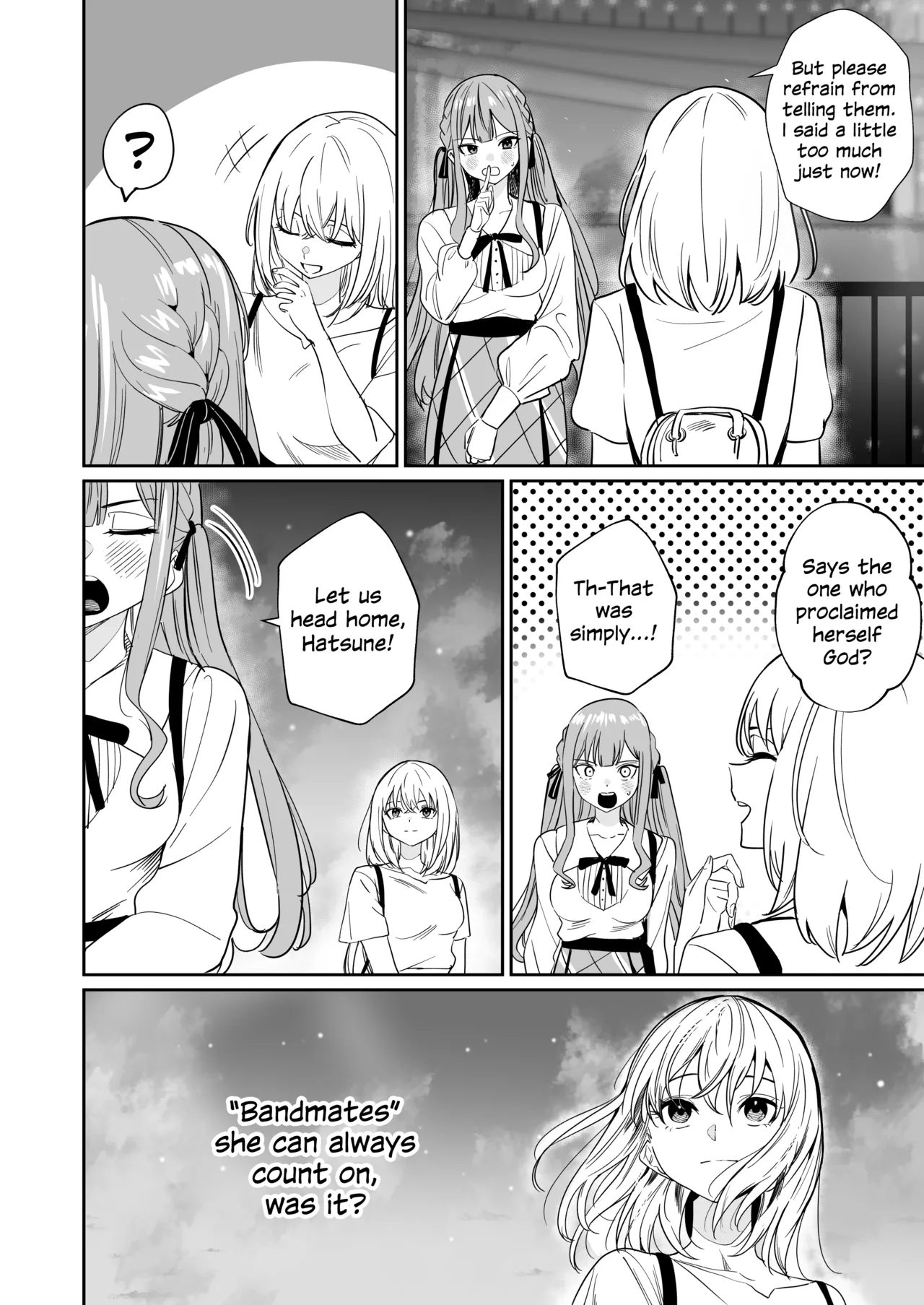 (C108) [DoubleDragon Warehouse (DoubleDragon)]Watashi no Mei/Oba mo Watashi no Koto ga Suki Mitai!? | My Niece/Aunt Seems to Love Me Too!?(BanG Dream! Ave Mujica) [English] Page 10