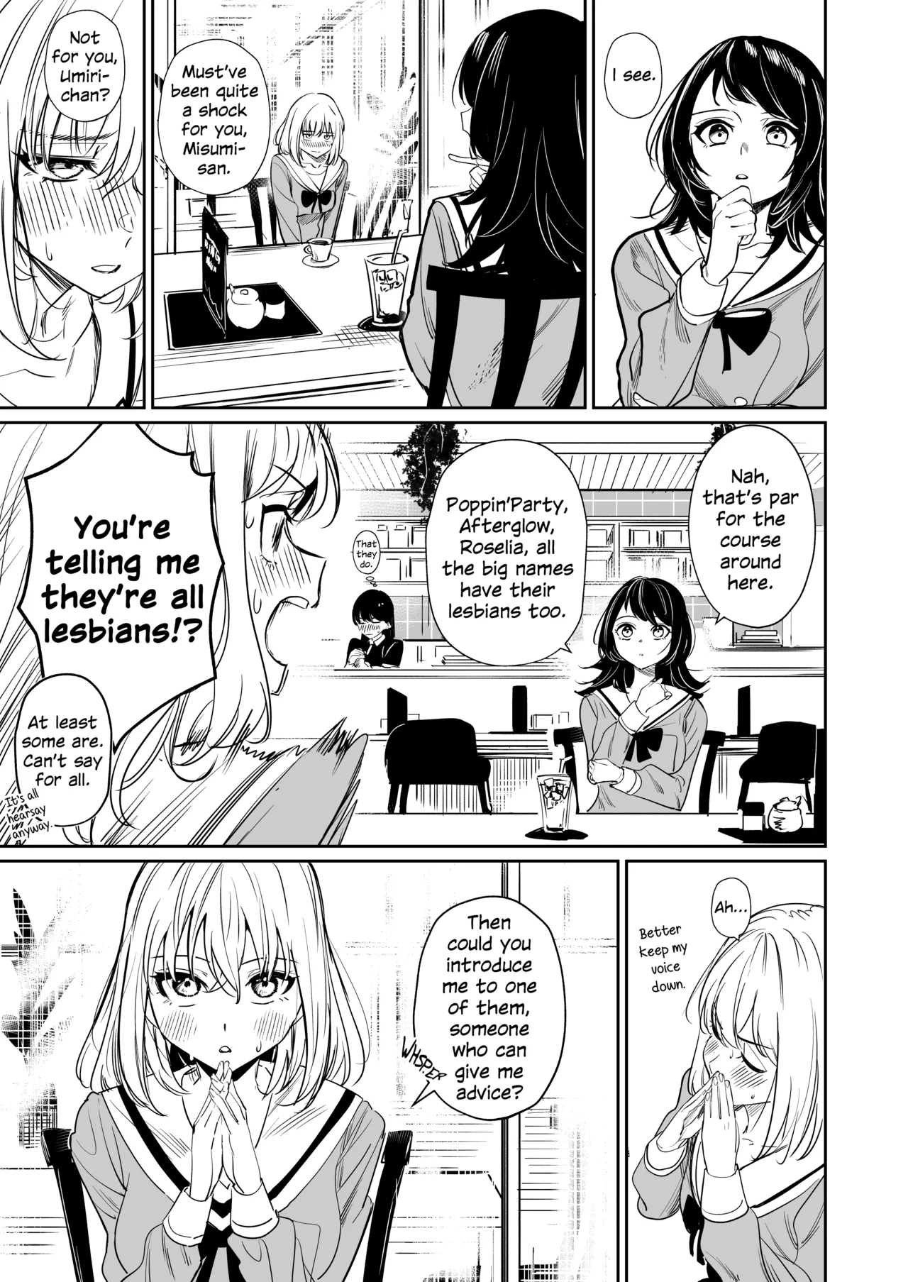 (C108) [DoubleDragon Warehouse (DoubleDragon)]Watashi no Mei/Oba mo Watashi no Koto ga Suki Mitai!? | My Niece/Aunt Seems to Love Me Too!?(BanG Dream! Ave Mujica) [English] Page 41